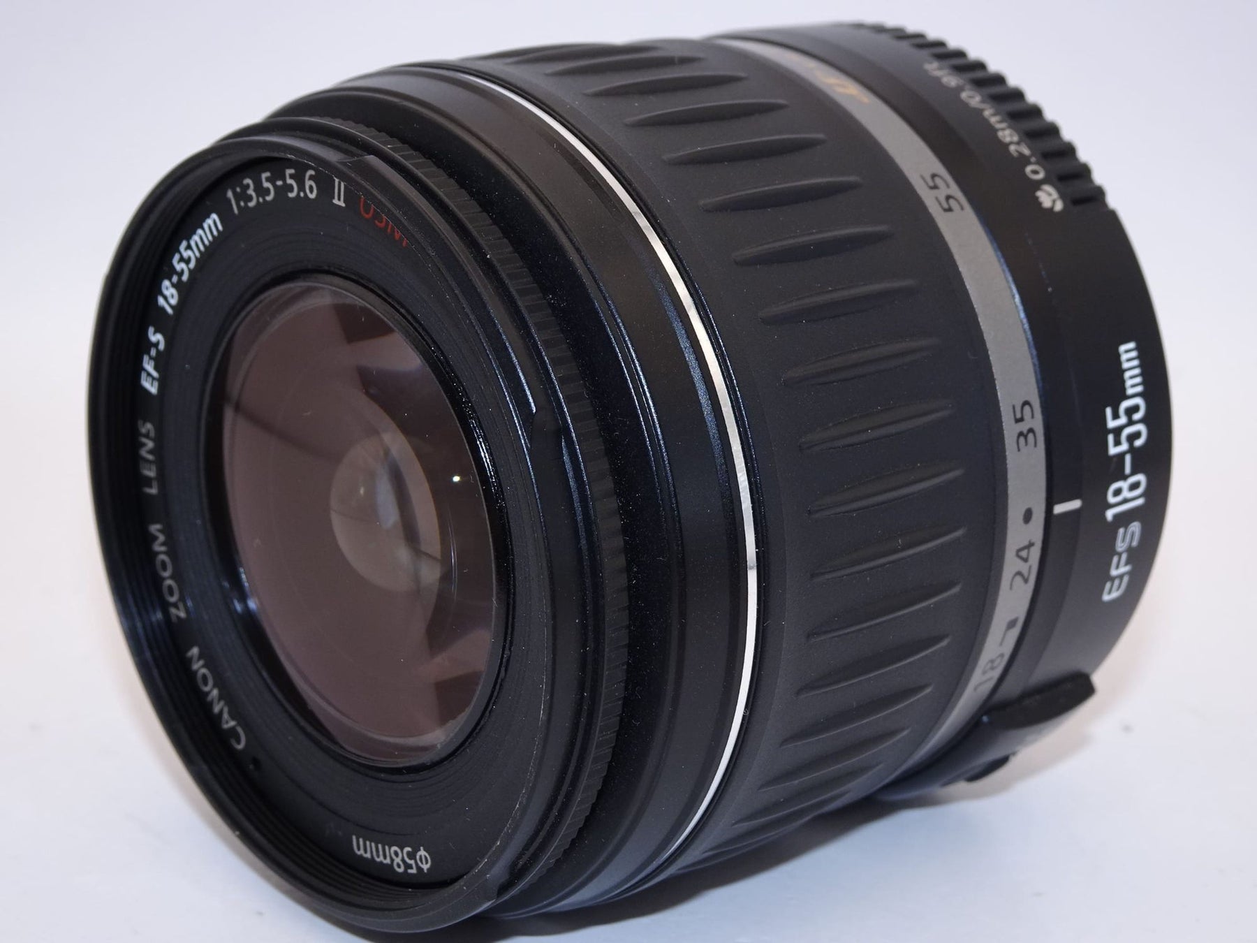 【外観特上級】Canon EF-S レンズ 18-55mm F3.5-5.6 II USM