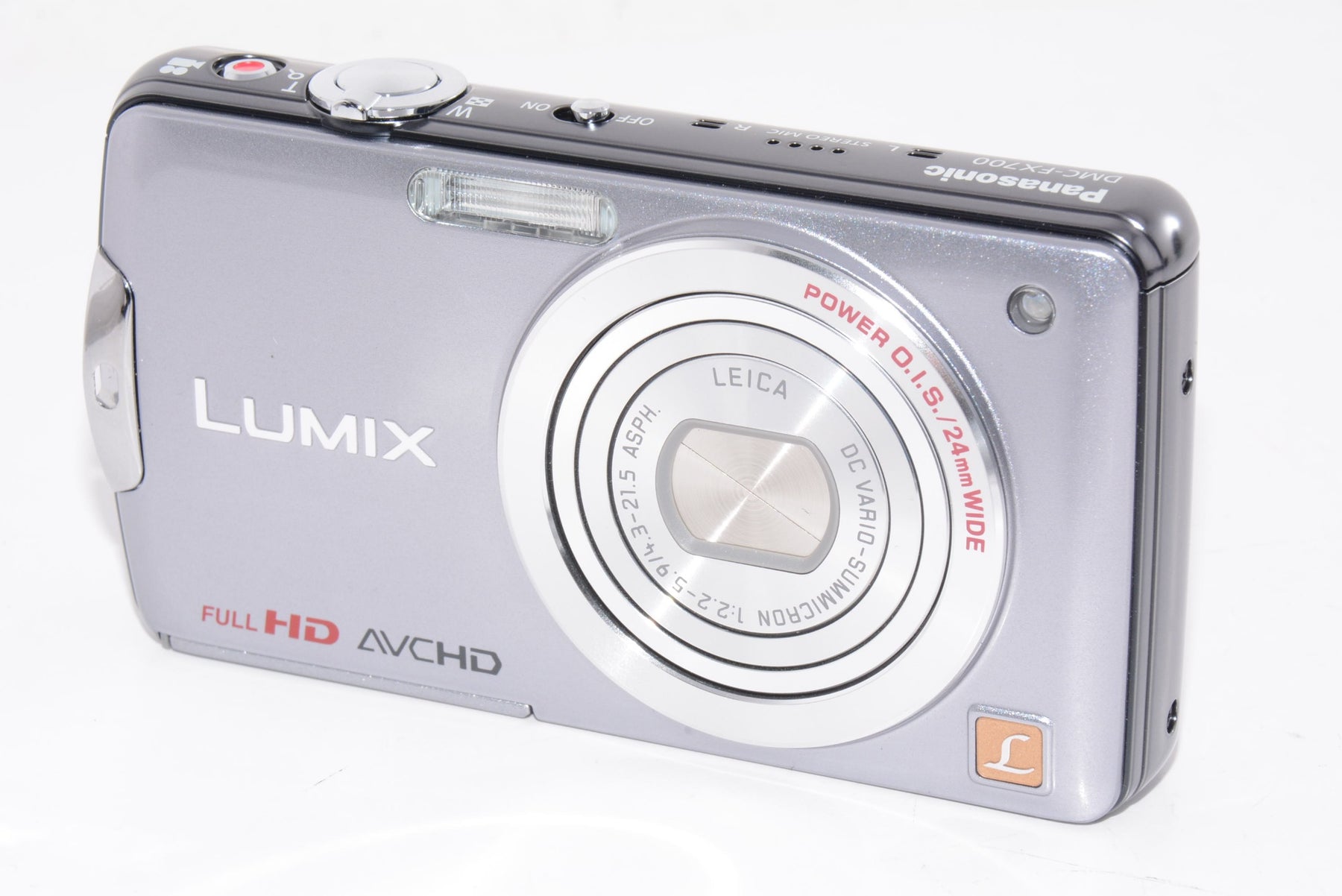 【外観特上級】パナソニック デジタルカメラ LUMIX FX700 ジュネスシルバー DMC-FX700-S