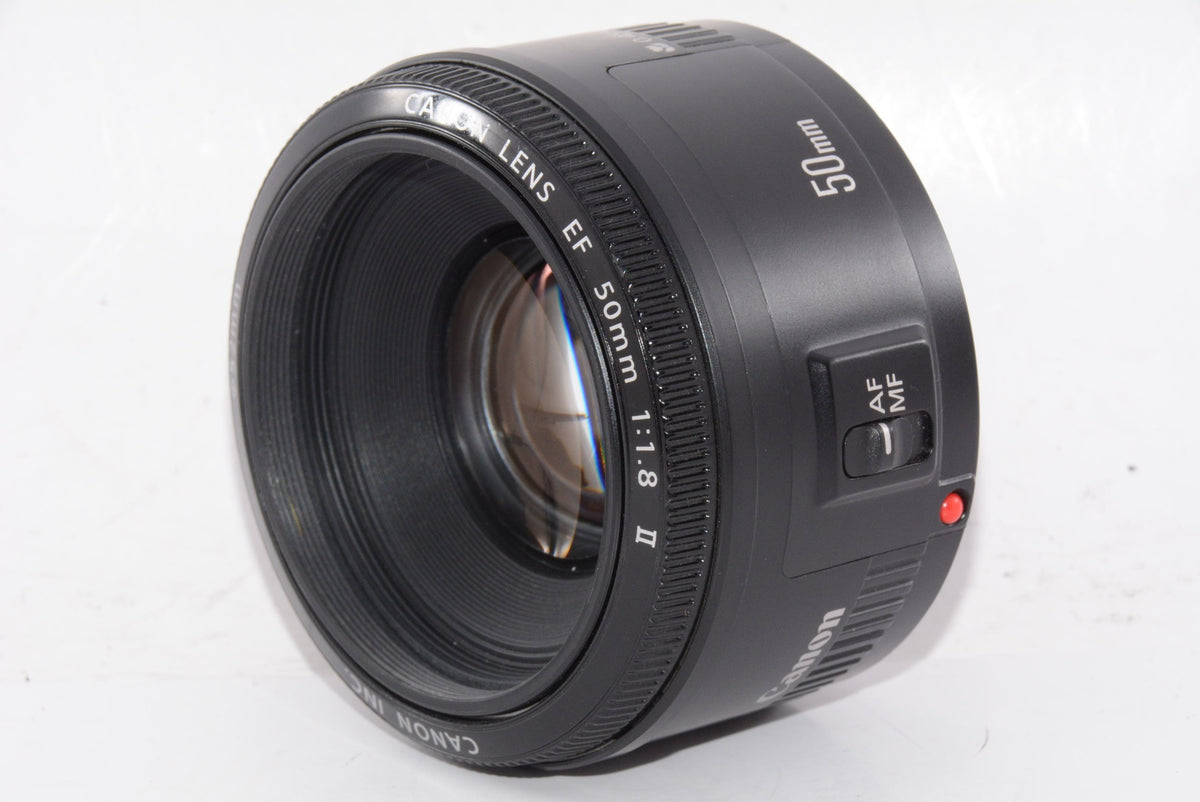 【外観特上級】Canon 単焦点レンズ EF50mm F1.8 II フルサイズ対応