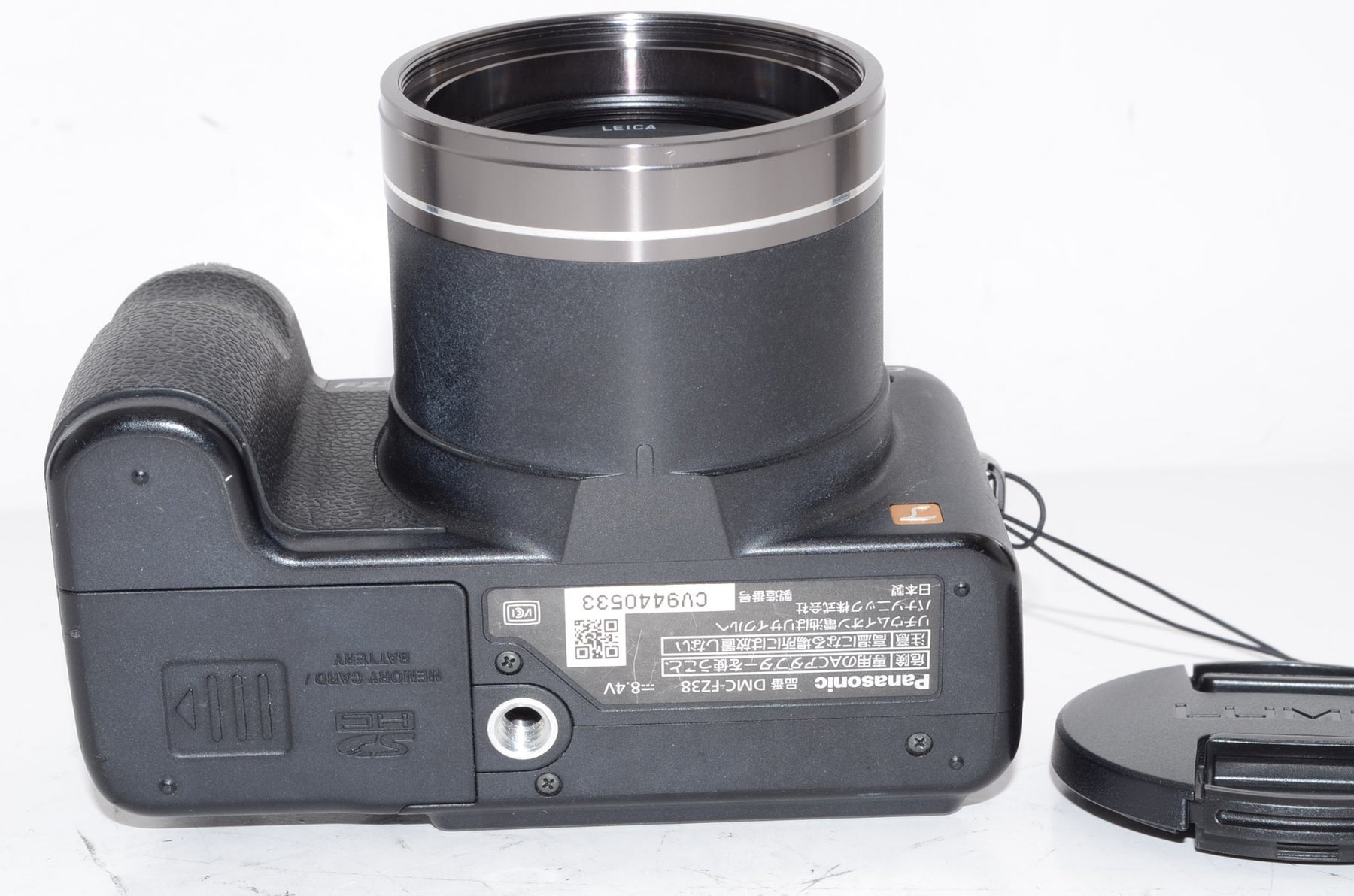【外観特上級】パナソニック デジタルカメラ LUMIX (ルミックス) FZ38 ブラック DMC-FZ38-K
