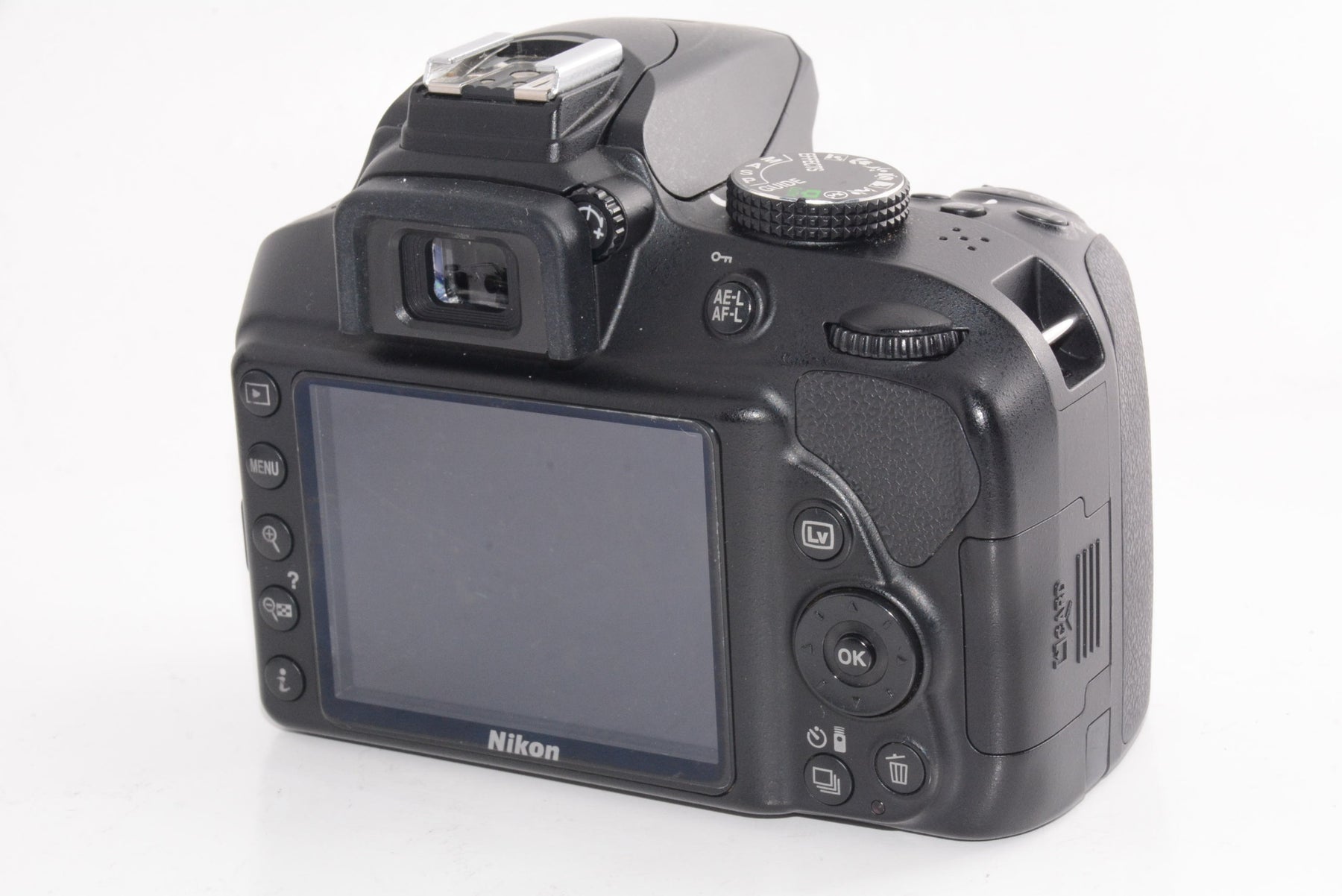 【外観特上級】Nikon デジタル一眼レフカメラ D3400 AF-P 18-55 VR レンズキット ブラック D3400LKBK