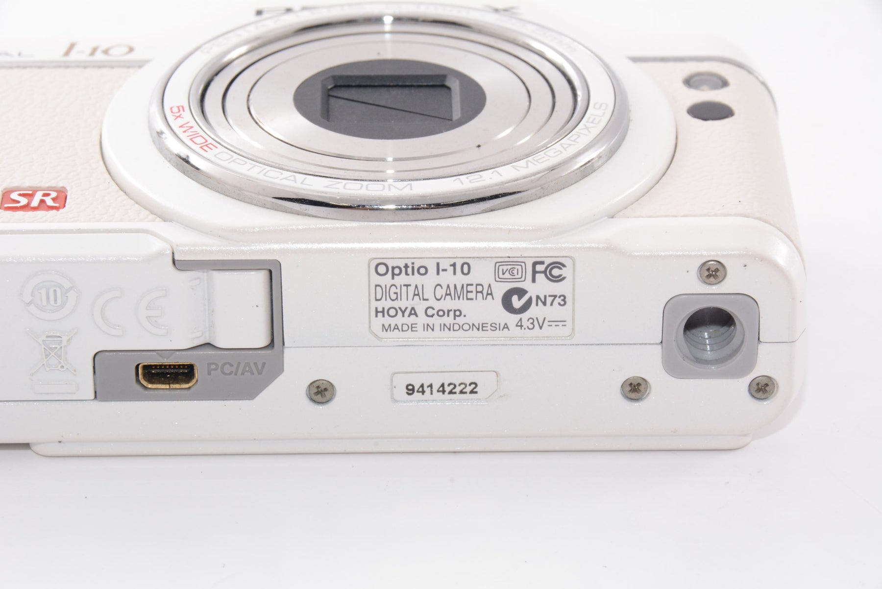 【外観並級】PENTAX デジタルカメラ Optio I-10 パールホワイト OPTIOI-10PH
