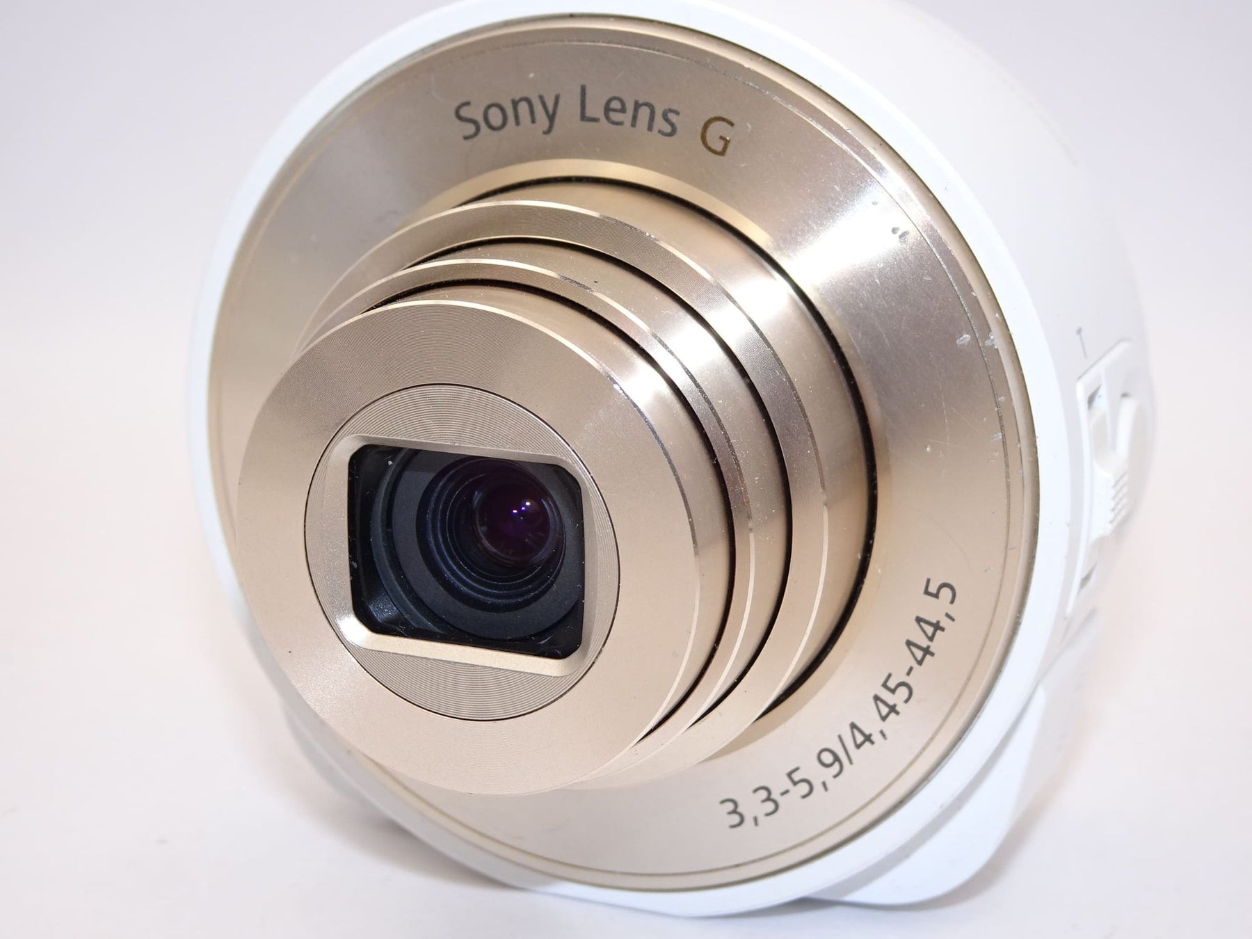 【外観並級】SONY デジタルカメラ Cyber-shot レンズスタイルカメラ QX10 ホワイト DSC-QX10-W