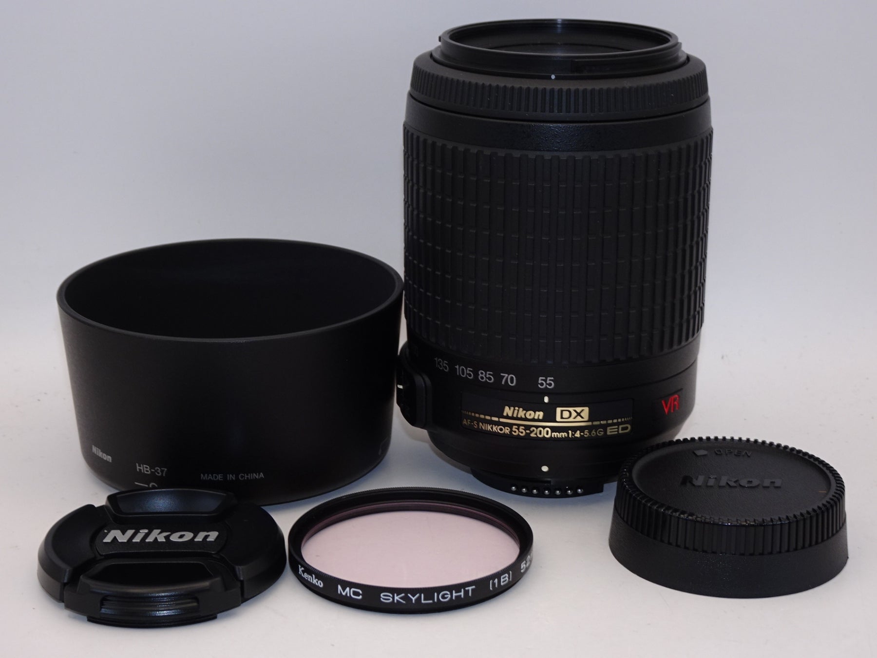 【外観特上級】Nikon AF-S DX Zoom Nikkor ED 55-200mm F4-5.6G ブラック ニコンDXフォーマット専用
