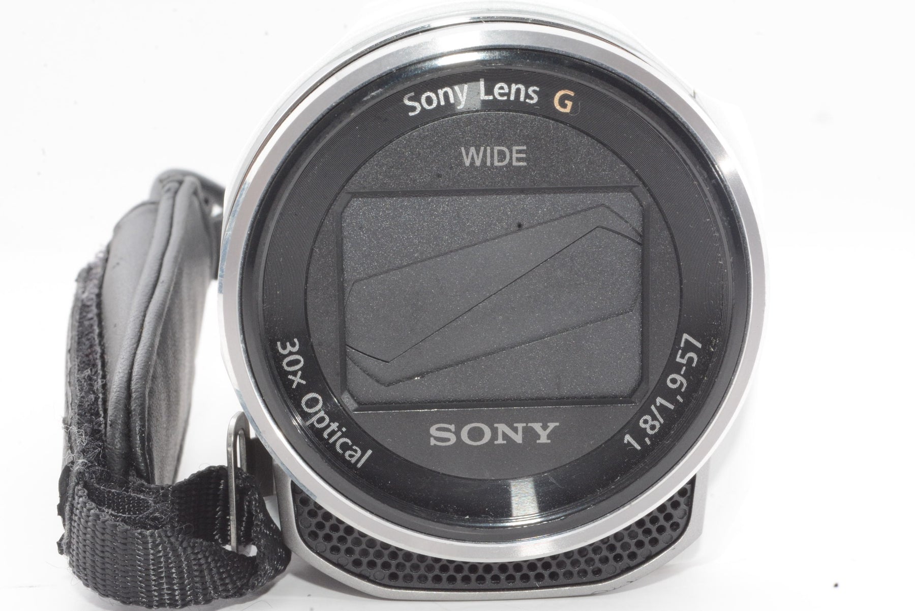 【外観並級】ソニー SONY ビデオカメラ Handycam CX535 内蔵メモリ32GB ホワイト HDR-CX535/W