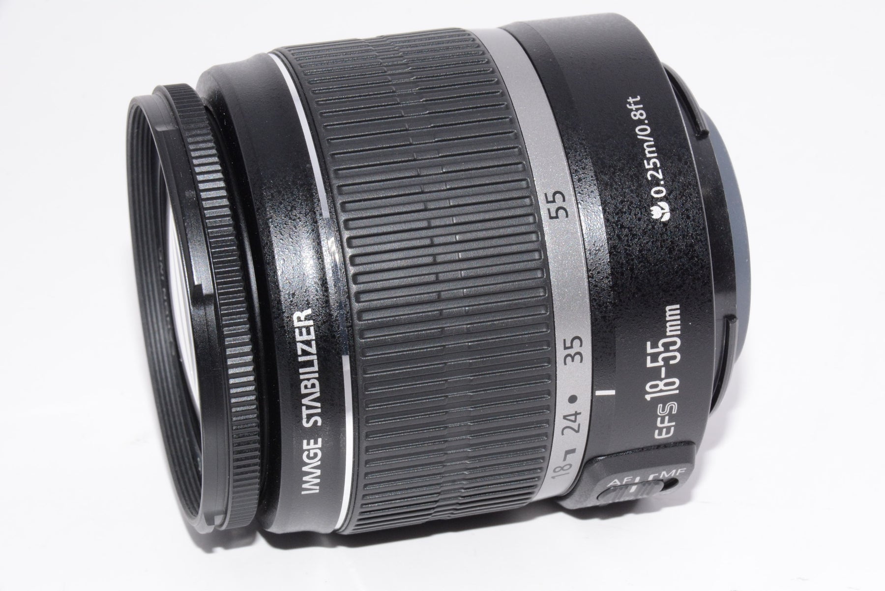 【外観特上級】Canon 標準ズームレンズ EF-S18-55mm F3.5-5.6 IS