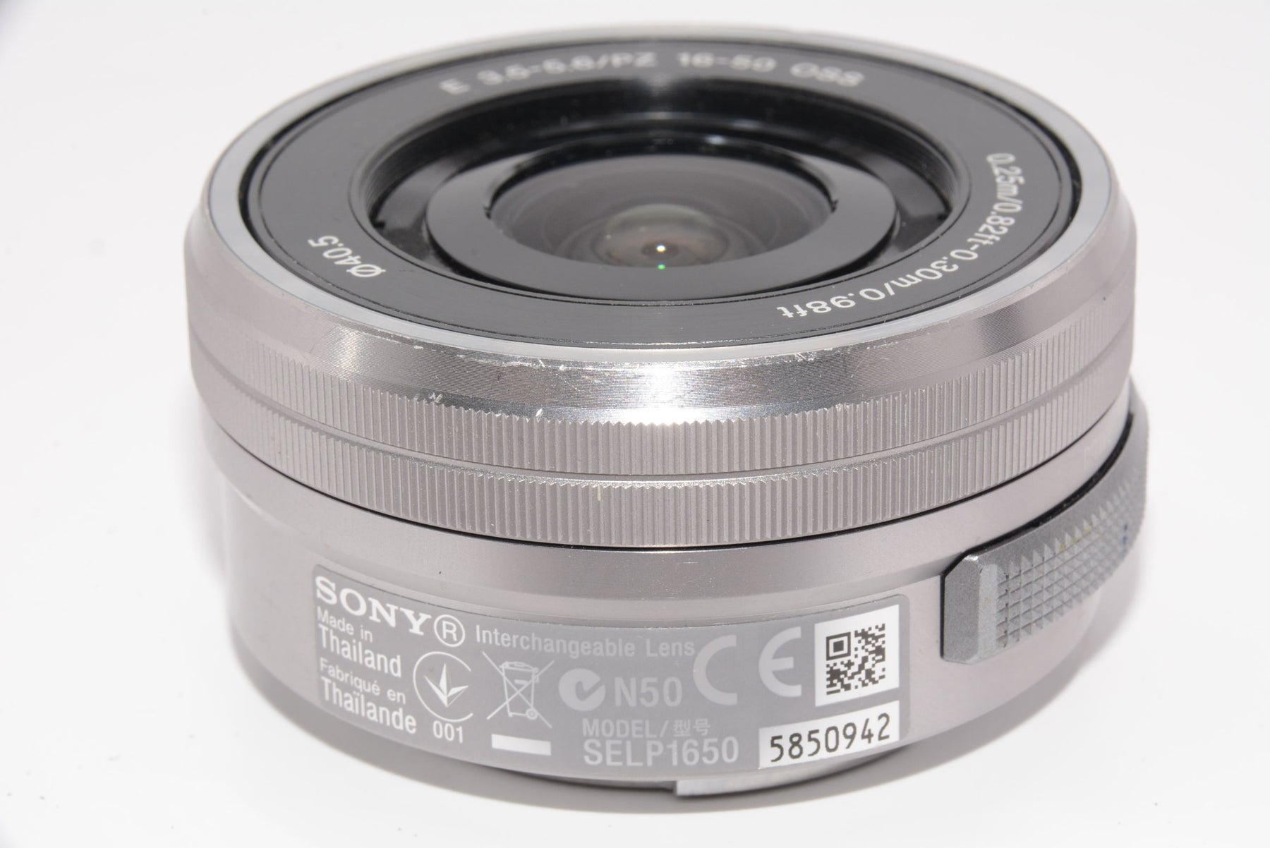 【外観並級】Sony パワーズームレンズ SELP1650 16~50mm シルバー