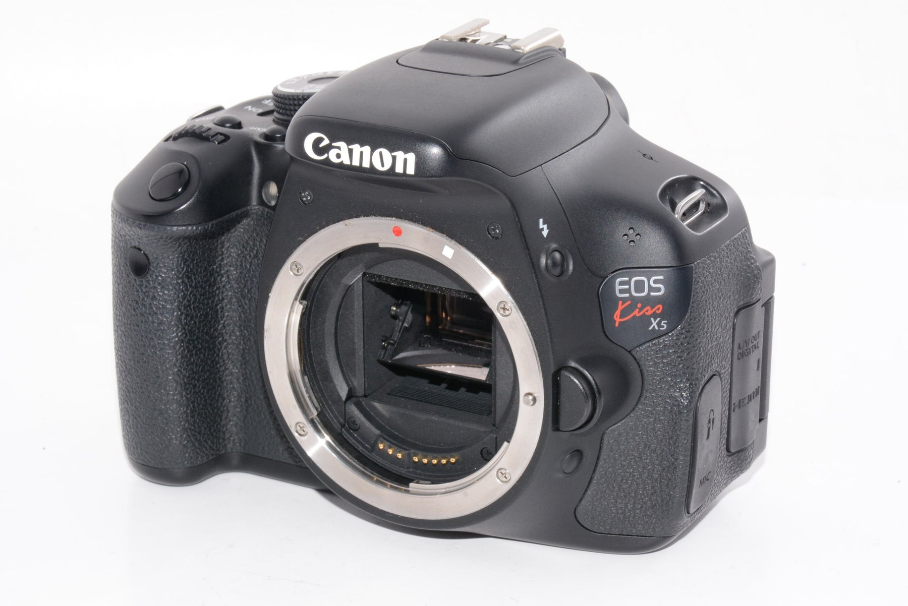 【外観特上級】Canon デジタル一眼レフカメラ EOS Kiss X5 レンズキット