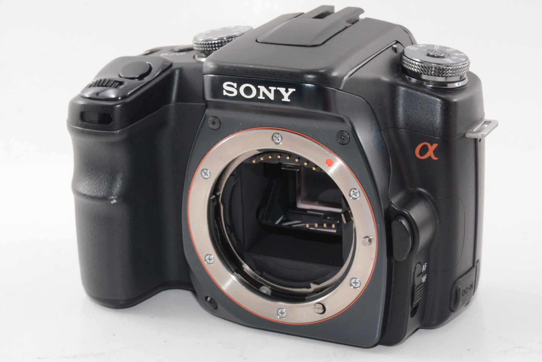 【外観並級】SONY デジタル一眼レフカメラ α100 ボディ ブラック