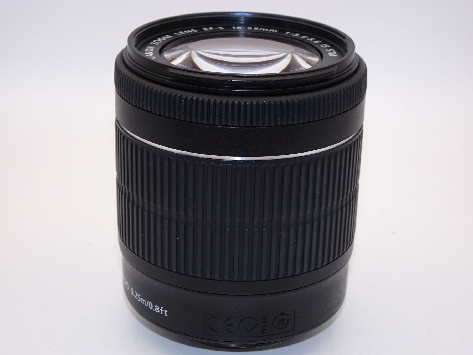 【外観特上級】Canon 標準ズームレンズ EF-S18-55mm F3.5-5.6 IS STM