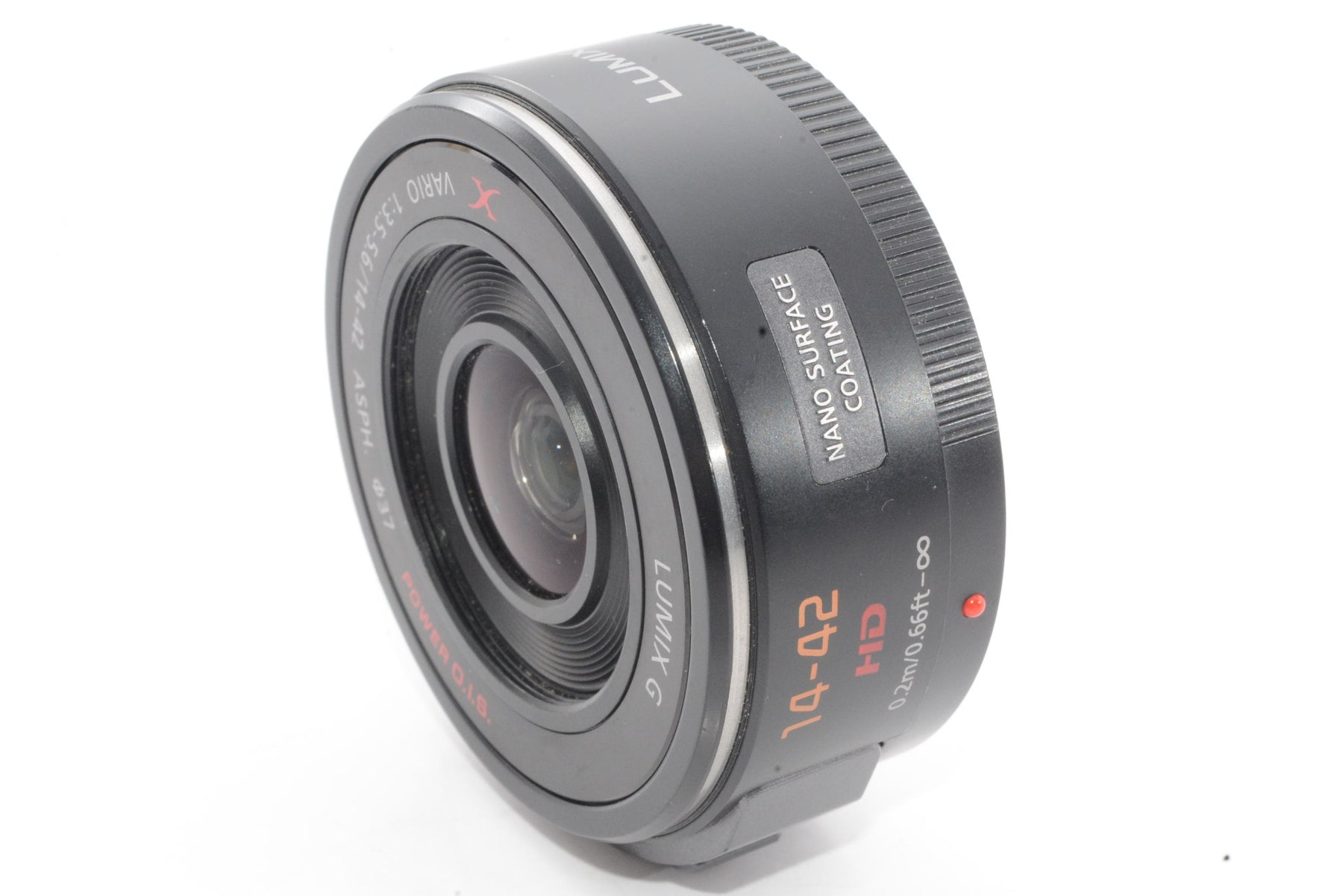 【外観並級】パナソニック ルミックス G X VARIO PZ 14-42mm/F3.5-5.6 ASPH./POWER ブラック H-PS14042-K