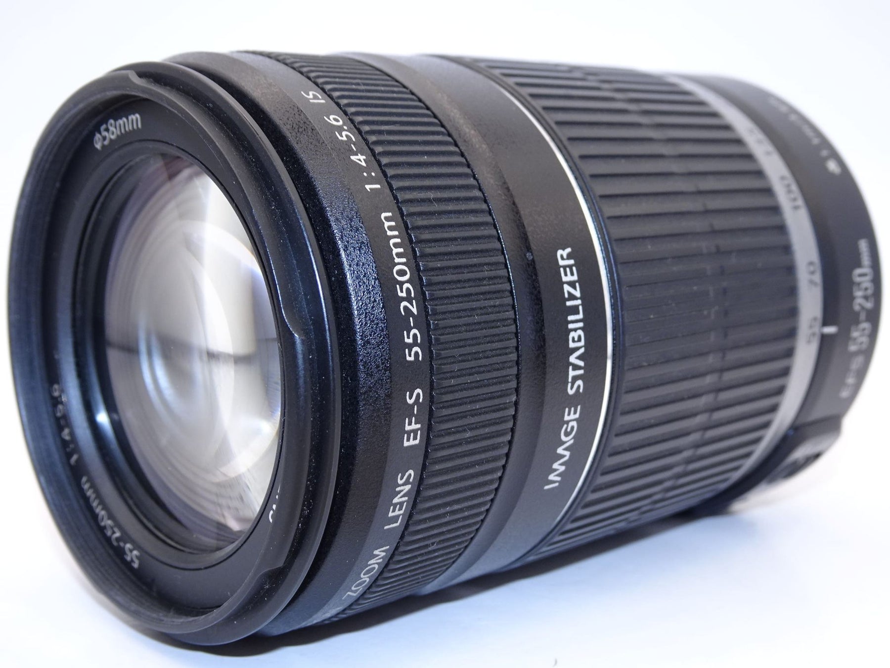 【外観並級】Canon 望遠レンズ EF-S55-250mm F4-5.6 IS