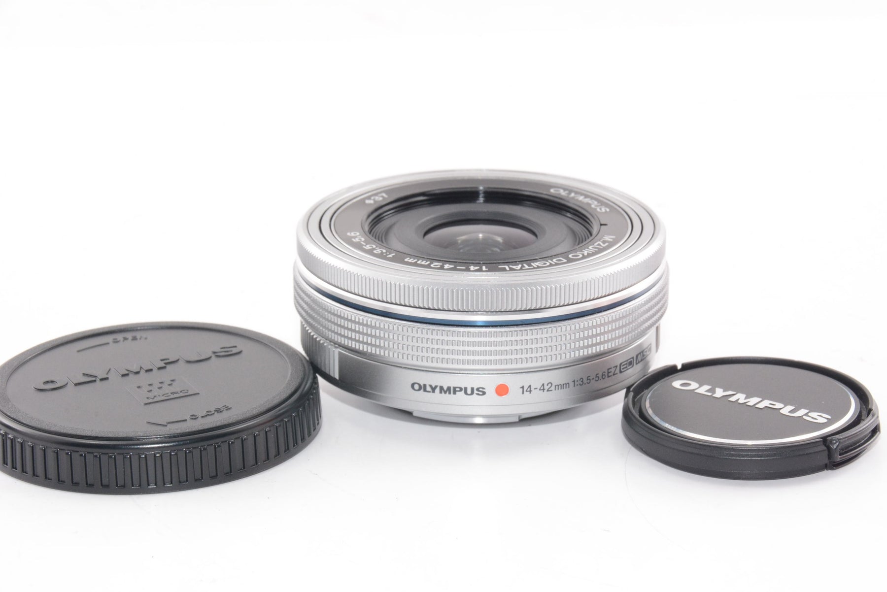 【外観特上級】OLYMPUS M.ZUIKO DIGITAL ED 14-42mm F3.5-5.6 EZ SLV