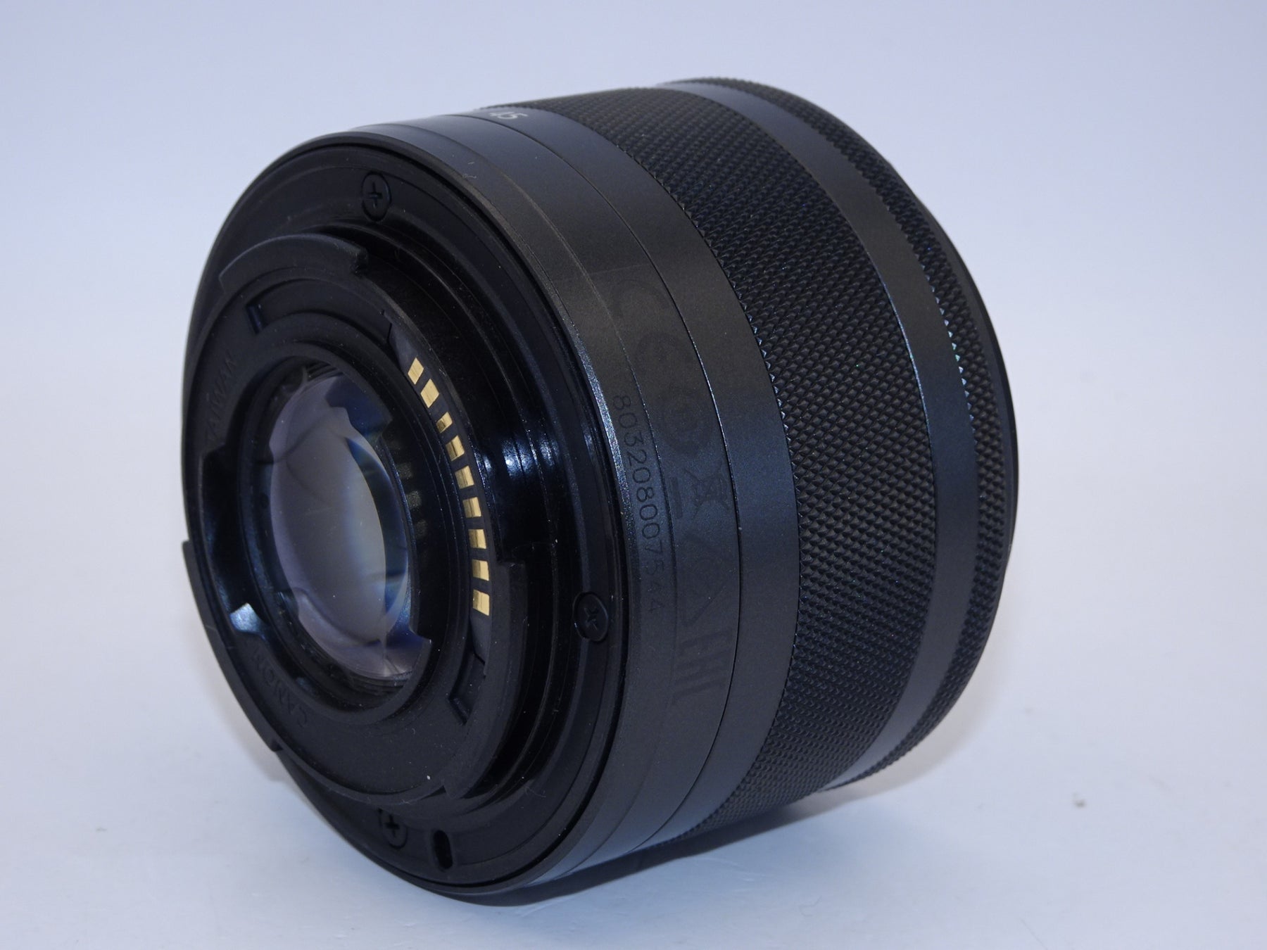 【外観特上級】Canon 標準ズームレンズ EF-M15-45mm F3.5-6.3IS STM(グラファイト) ミラーレス一眼対応 EF-M15-45ISSTM