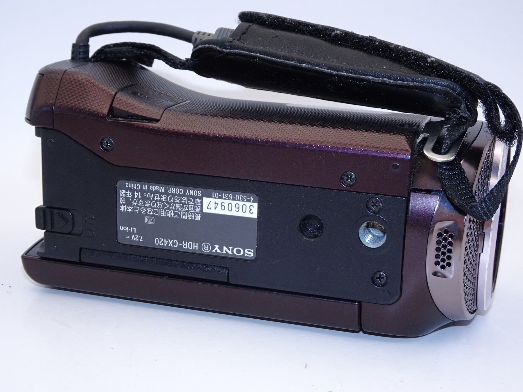 【外観特上級】ソニー SONY ビデオカメラ Handycam CX420 内蔵メモリ32GB ブラウン HDR-CX420/T