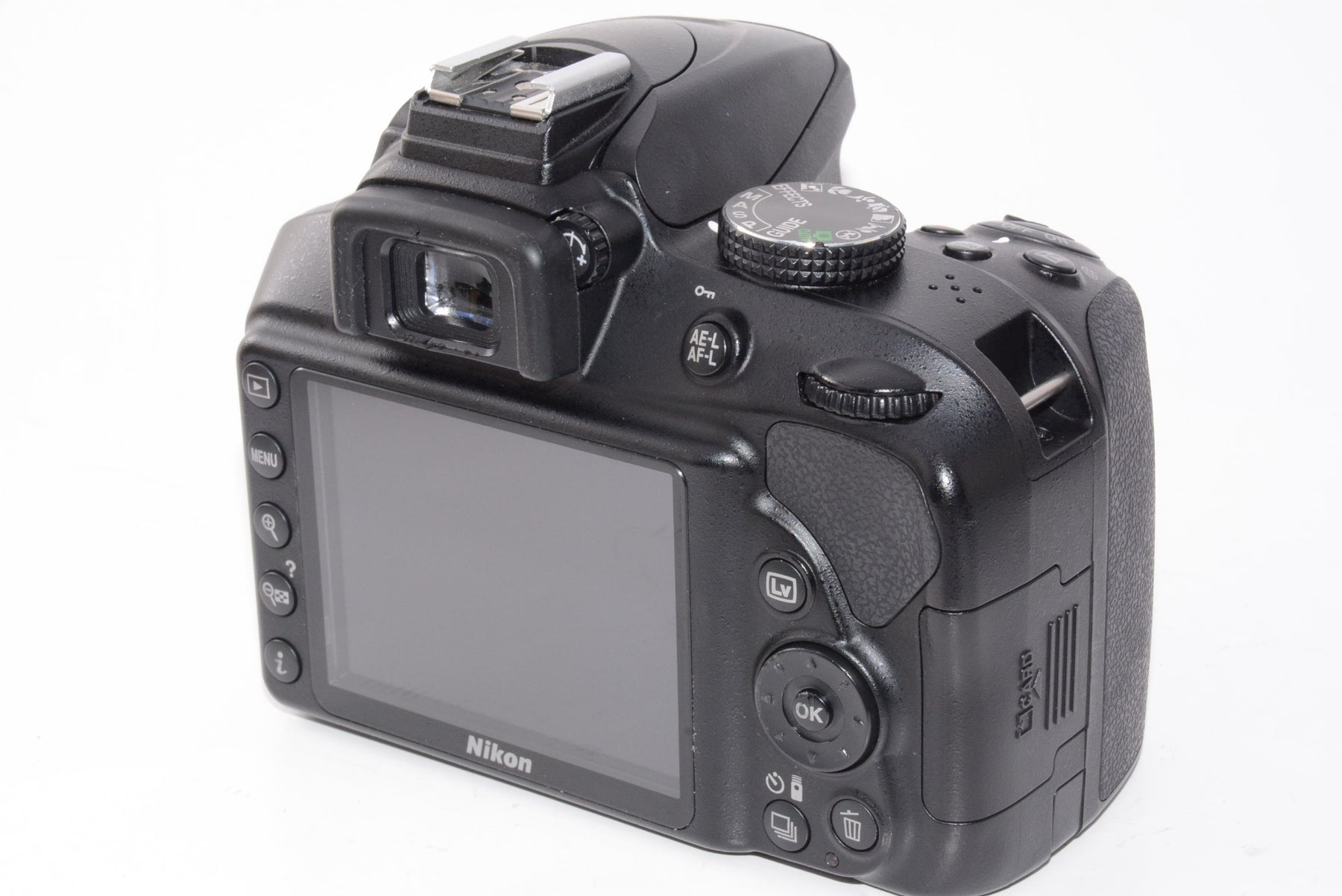 【外観並級】Nikon デジタル一眼レフカメラ D3400 ダブルズームキット ブラック D3400WZBK