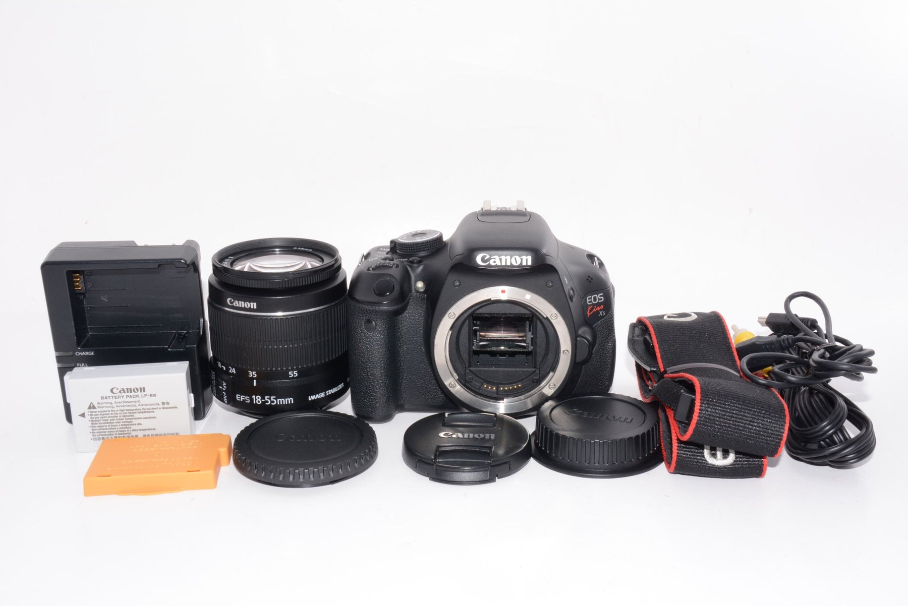 【外観特上級】Canon デジタル一眼レフカメラ EOS Kiss X5 レンズキット