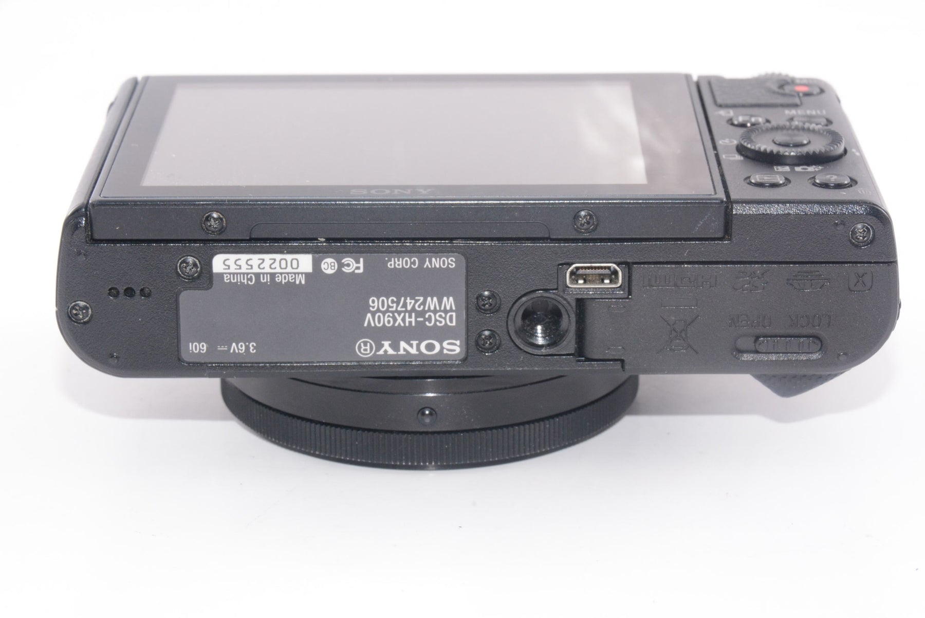 【外観特上級】ソニー SONY デジタルカメラ DSC-HX90V ブラック