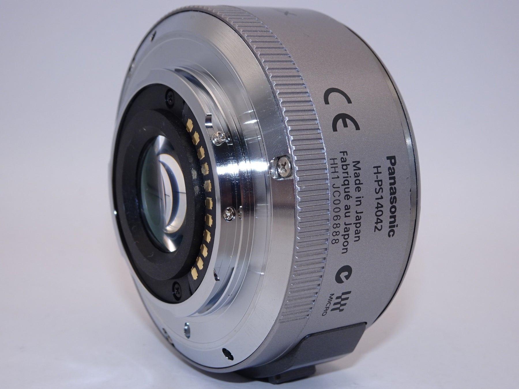 【外観並級】パナソニック マイクロフォーサーズ用 ルミックス G X VARIO PZ 14-42mmF3.5-5.6 シルバー