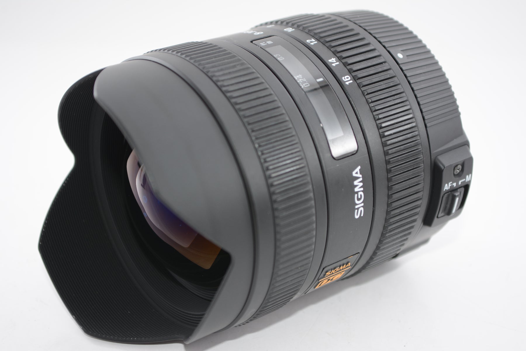 【外観並級】SIGMA 超広角ズームレンズ 8-16mm F4.5-5.6 DC HSM ニコン用 APS-C専用 203559