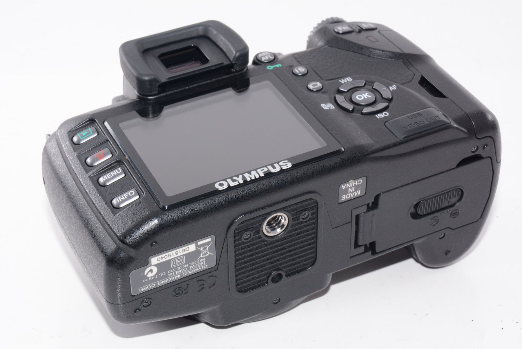 【外観特上級】OLYMPUS デジタル一眼レフカメラ E-510ダブルズームキット