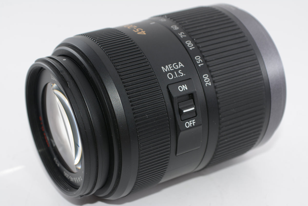 【外観特上級】パナソニック ルミックス G VARIO 45-200mm/F4.0-5.6/MEGA O.I.S. H-FS045200