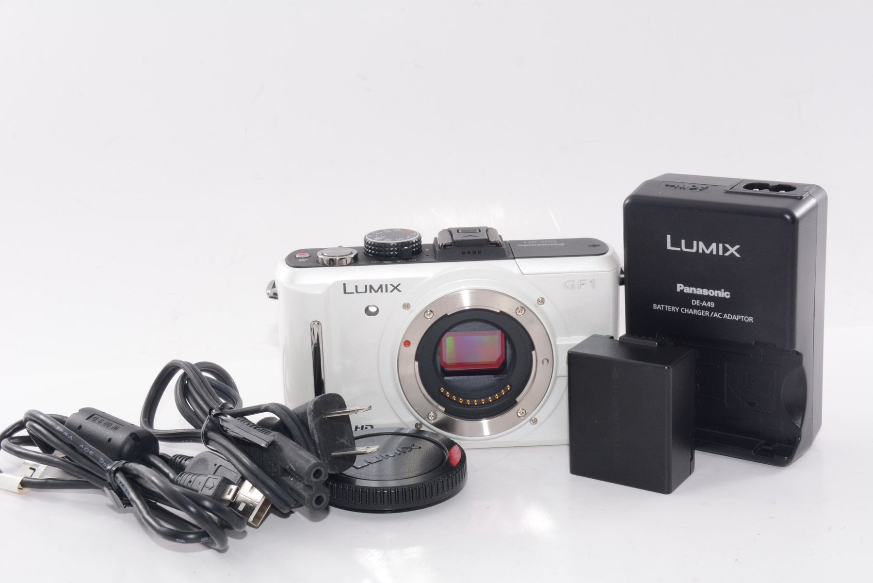 【外観特上級】DMC-GF1 ホワイトPanasonic LUMIX ボディ