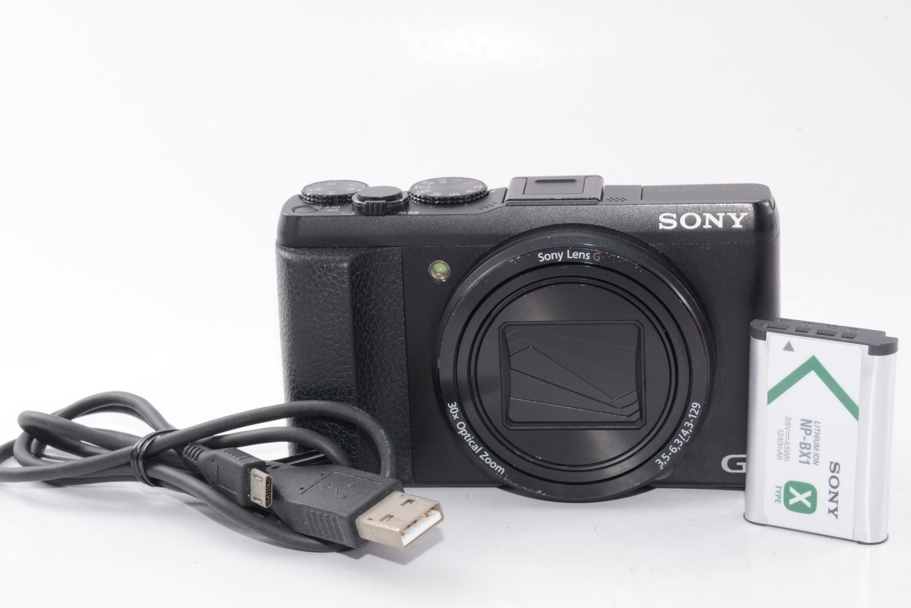 【外観並級】SONY デジタルカメラ Cyber-shot HX50V 2040万画素 光学30倍 ブラック DSC-HX50V-B