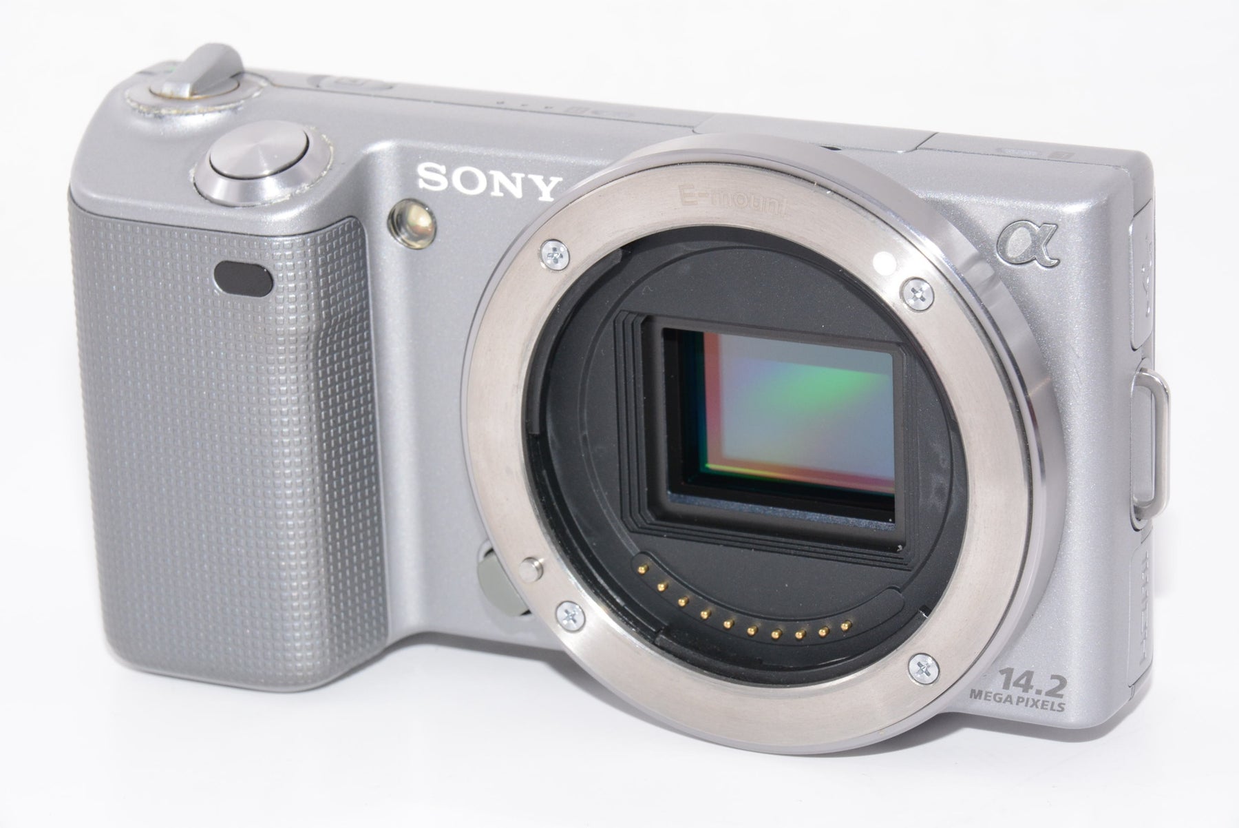 【外観並級】ソニー SONY ミラーレス一眼α NEX-5 ダブルレンズキット シルバー NEX-5D/S