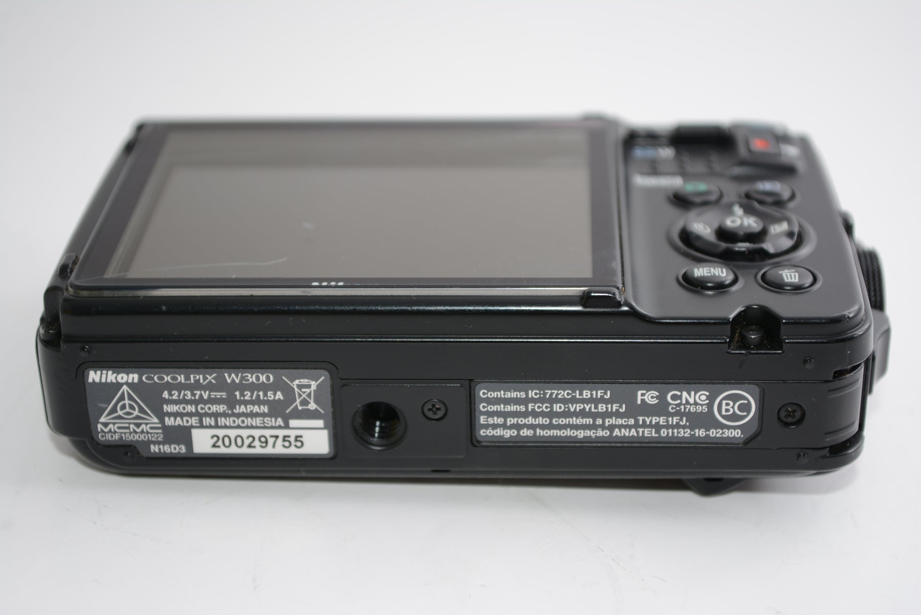 【外観並級】Nikon デジタルカメラ COOLPIX W300 BK クールピクス ブラック