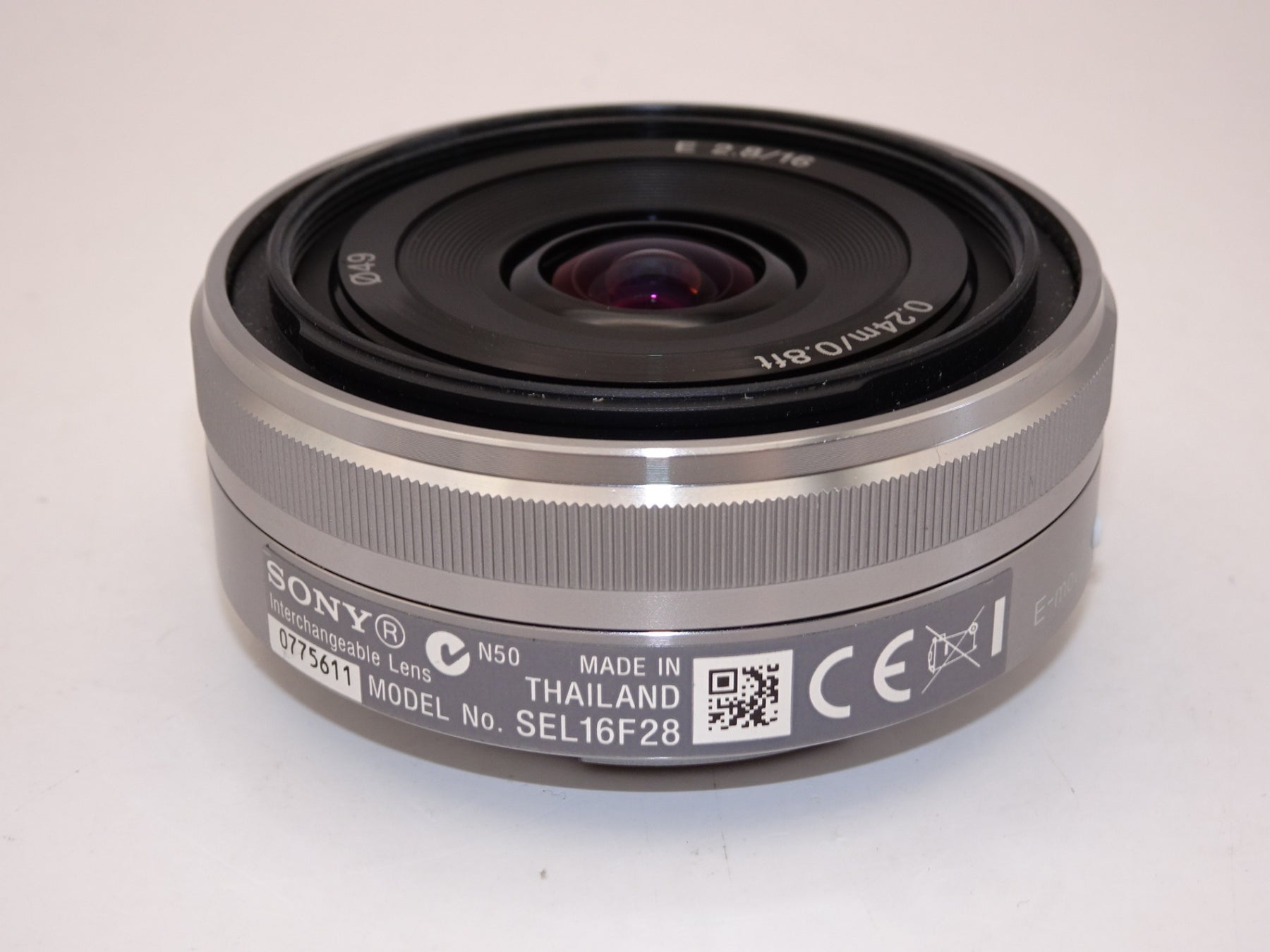 【外観並級】ソニー SONY 単焦点レンズ E 16mm F2.8 ソニー Eマウント用 SEL16F28