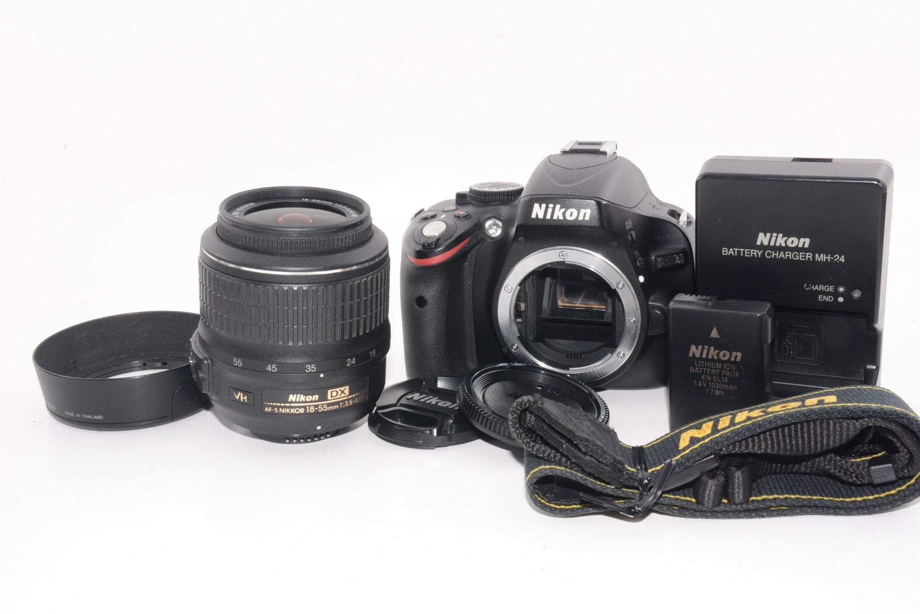 【外観並級】Nikon デジタル一眼レフカメラ D5100 18-55VR レンズキット