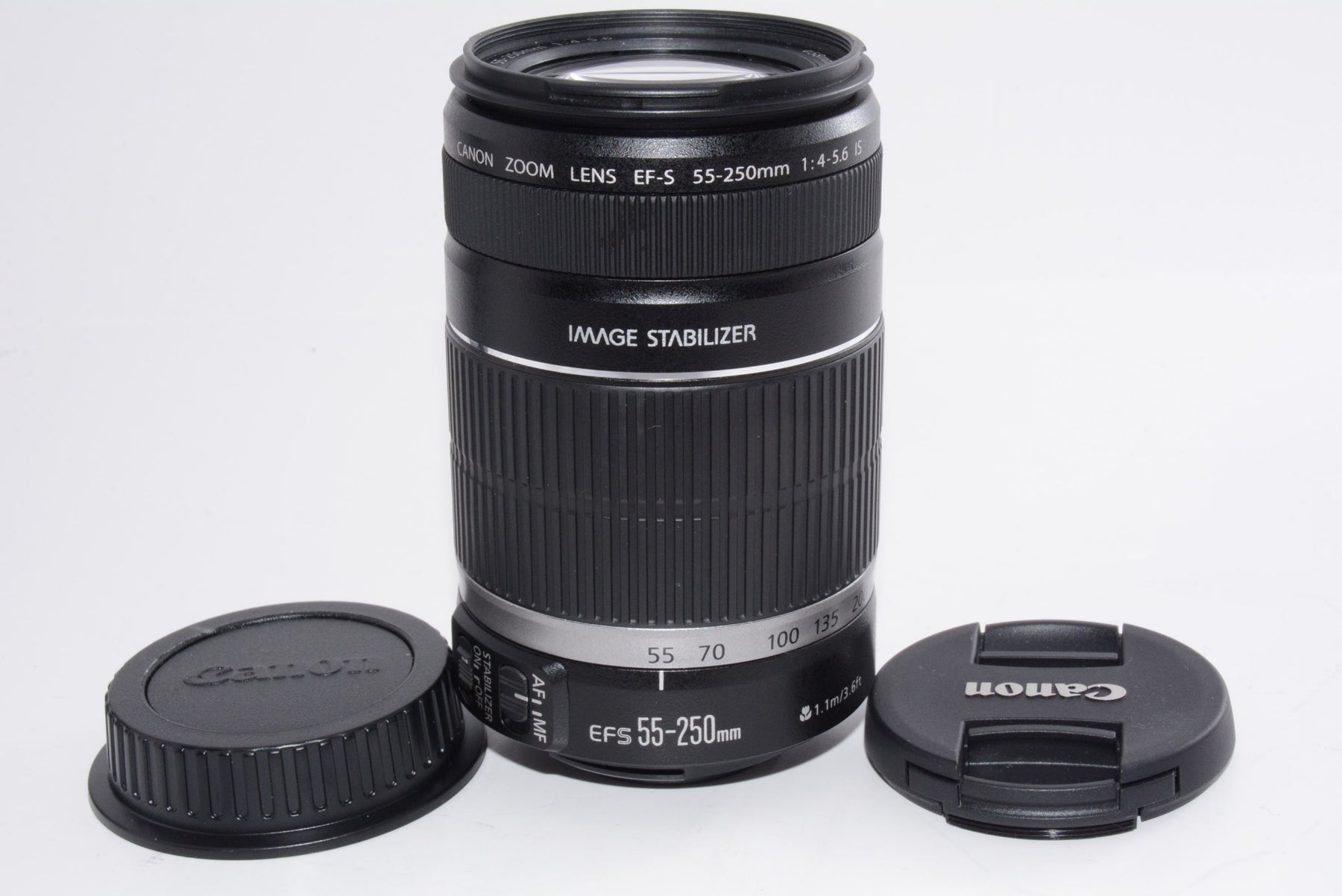 【外観並級】Canon 望遠レンズ EF-S55-250mm F4-5.6 IS