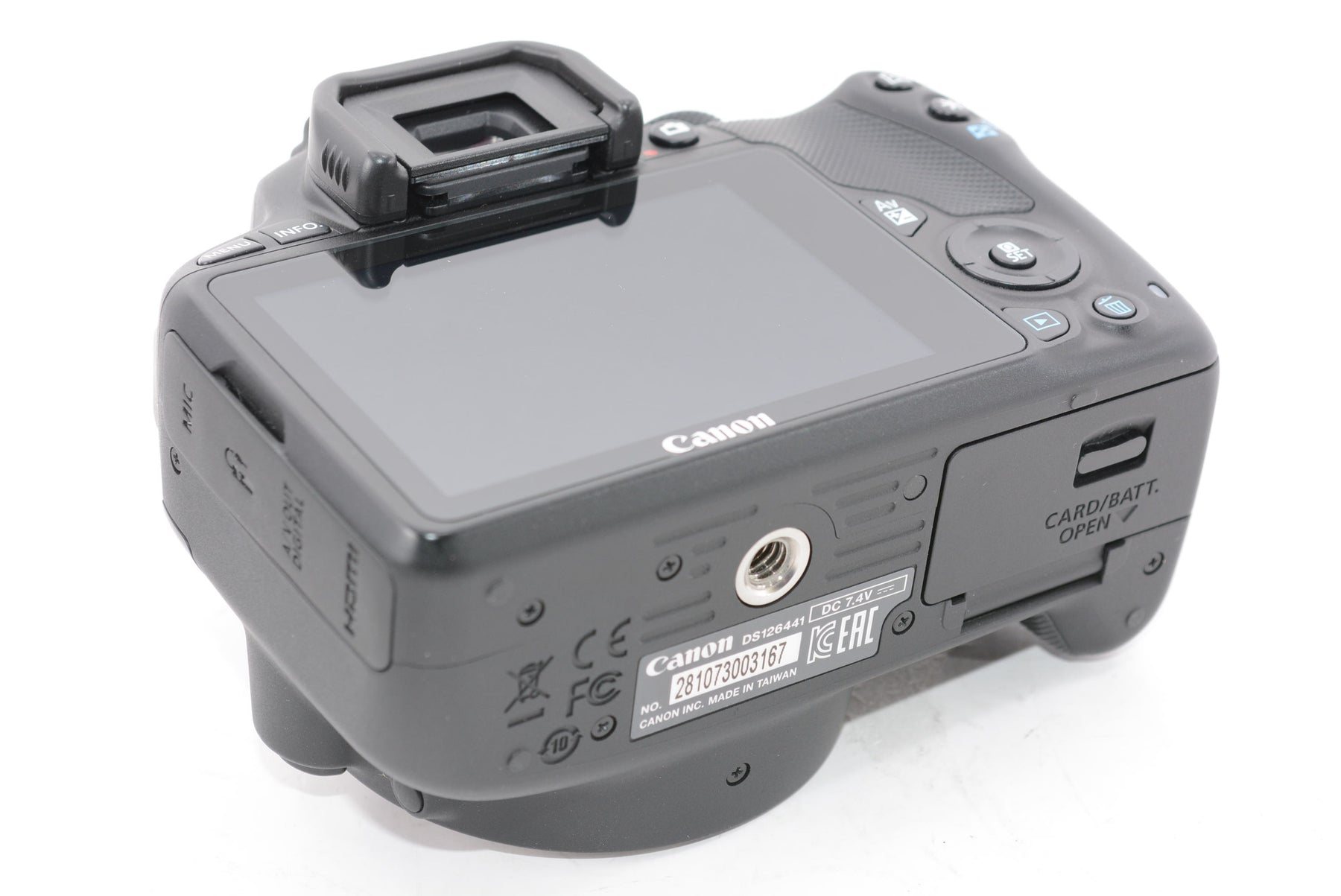 【外観特上級】Canon デジタル一眼レフカメラ EOS Kiss X7 ダブルズームキット EF-S18-55mm/EF-S55-250mm付属 KISSX7-WKIT