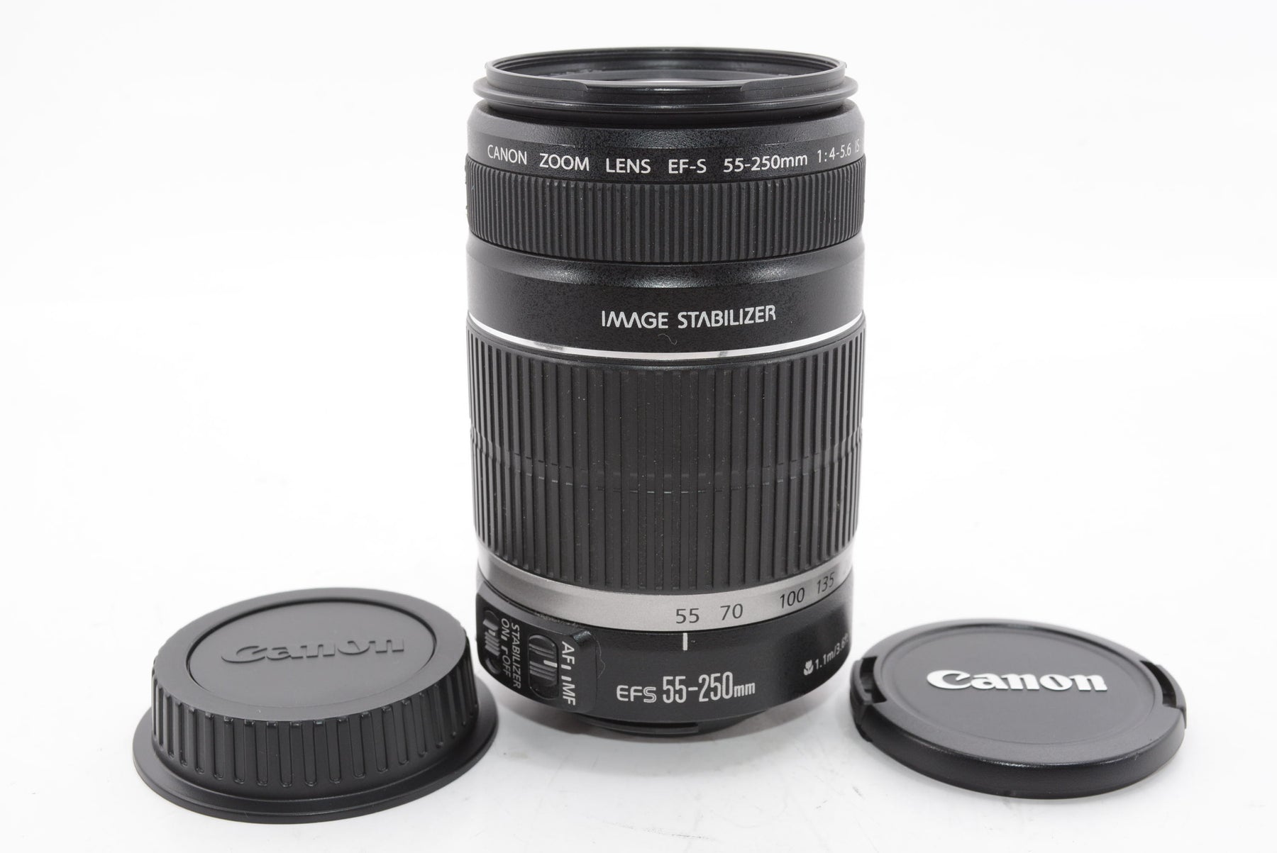 【外観特上級】Canon 望遠レンズ EF-S55-250mm F4-5.6 IS