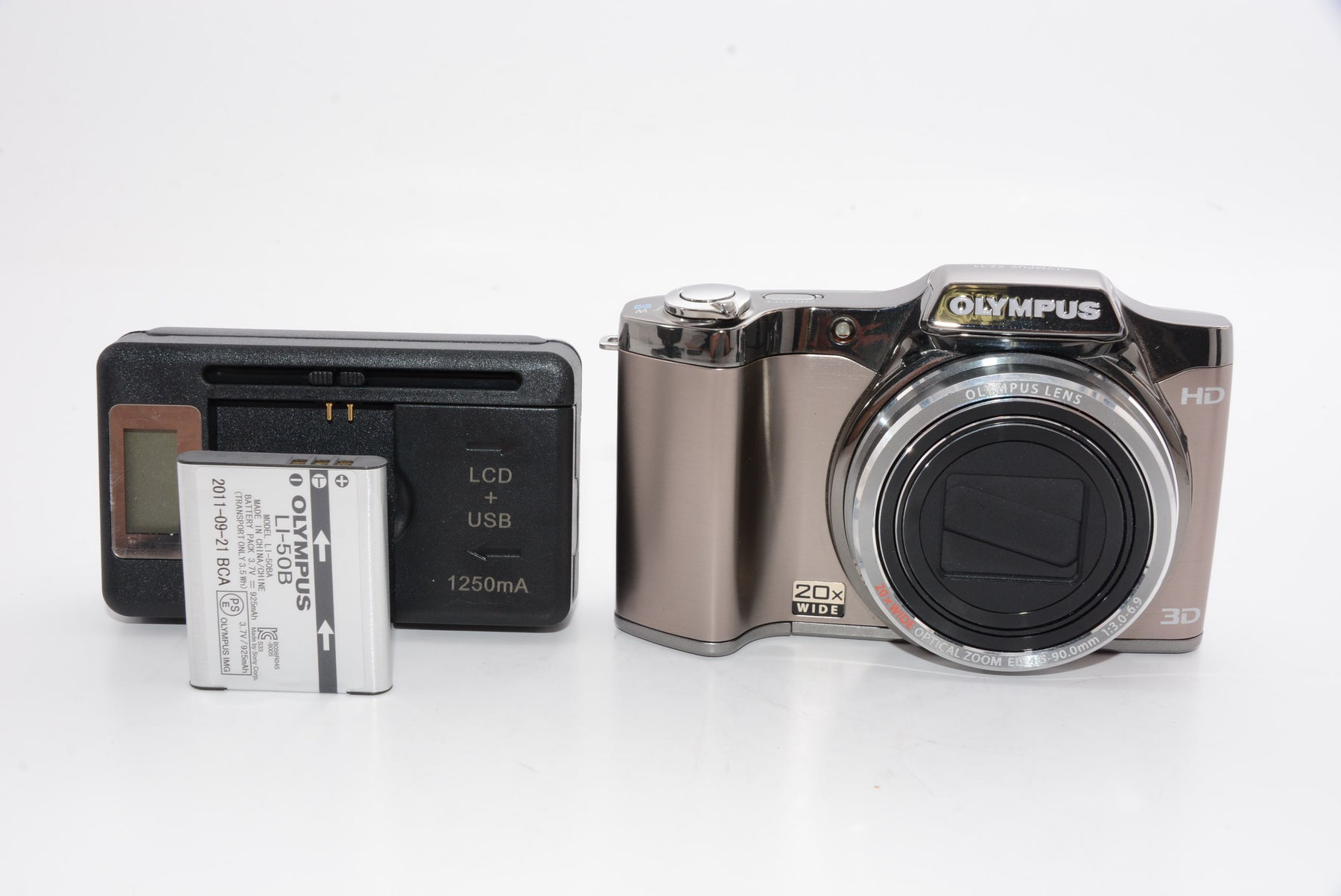 【外観特上級】OLYMPUS デジタルカメラ SZ-11 シルバー 1400万画素 光学20倍ズーム 広角25mm 3Dフォト機能 SZ-11 SLV