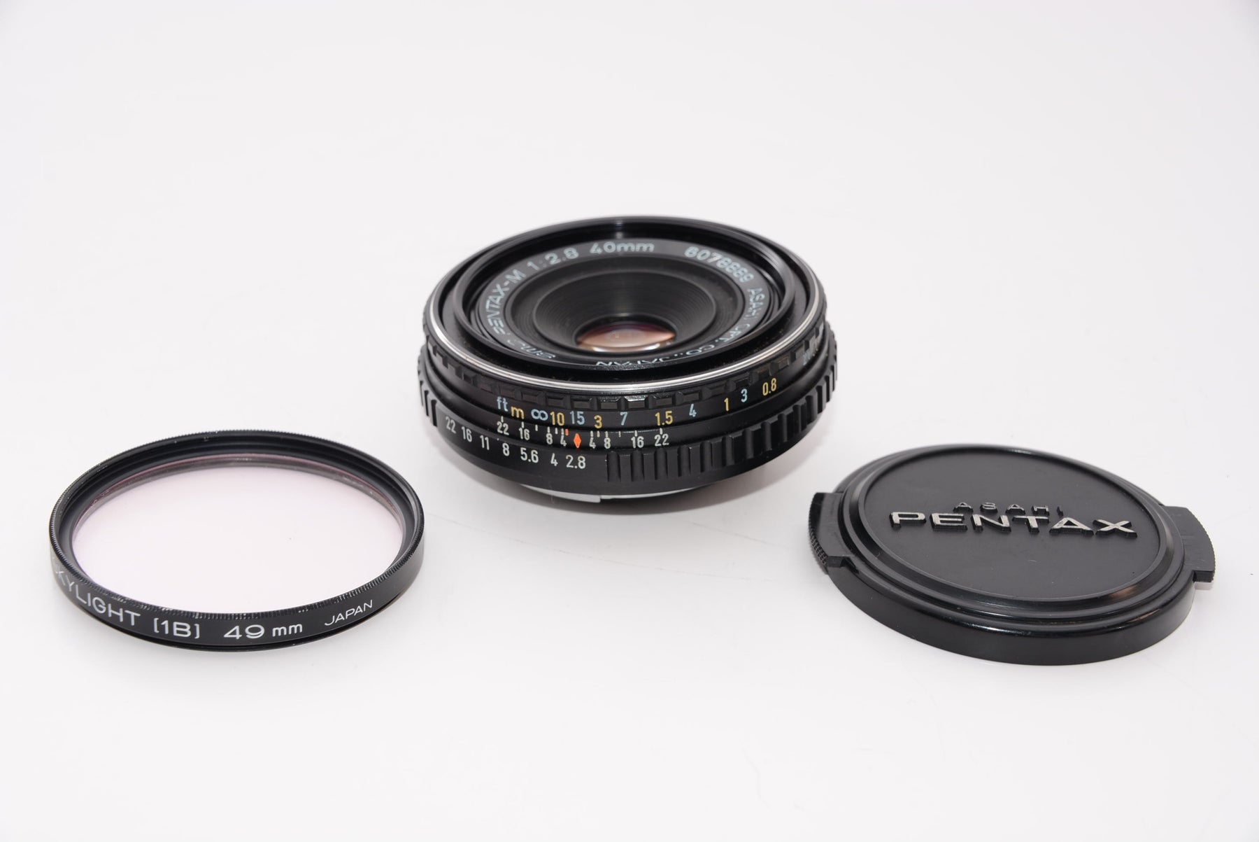 【外観特上級】Pentax 40 mm f2 . 8レンズsmcp-mマニュアルフォーカス)