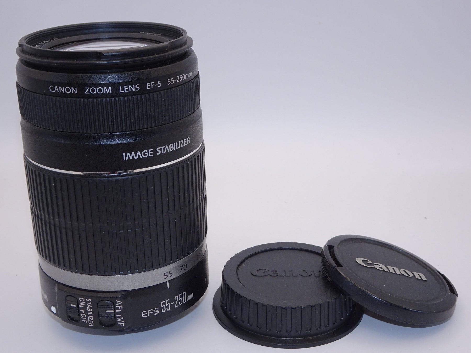 【外観特上級】Canon 望遠レンズ EF-S55-250mm F4-5.6 IS