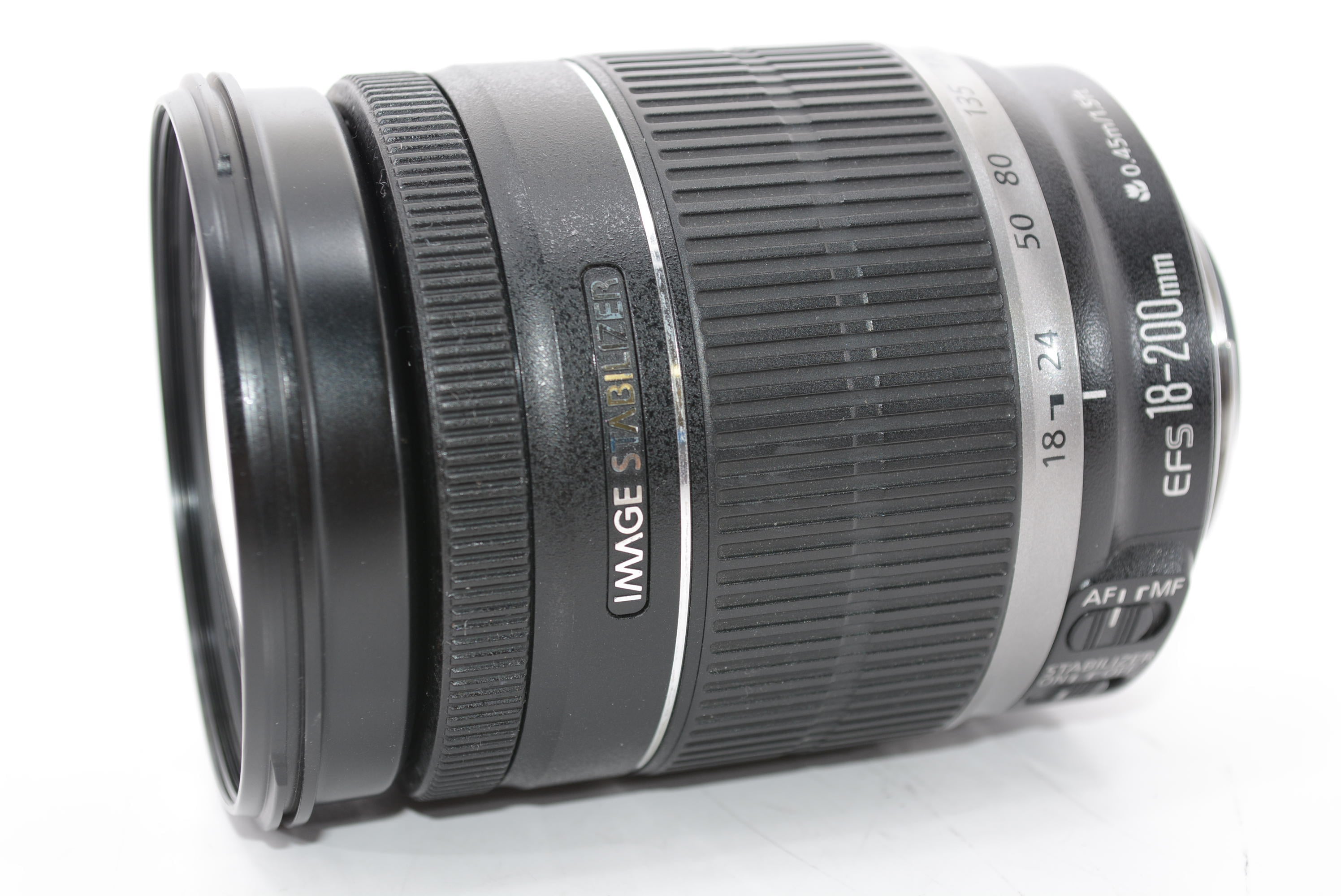 外観並級】Canon 望遠ズームレンズ EF-S18-200mm F3.5-5.6 IS APS-C対応