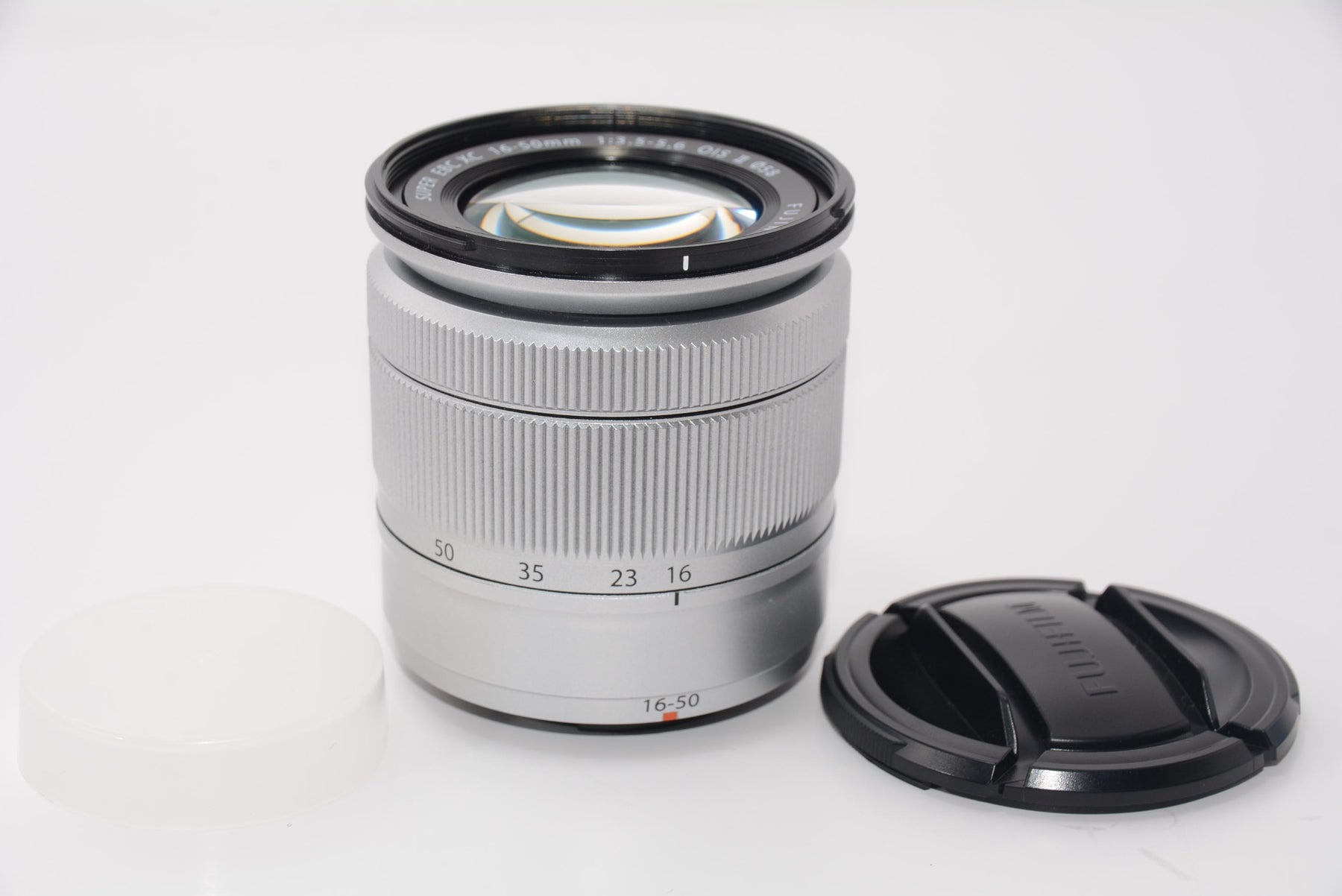 【外観特上級】FUJIFILM 標準ズームレンズ XC16-50mmF3.5-5.6 OIS II S シルバー