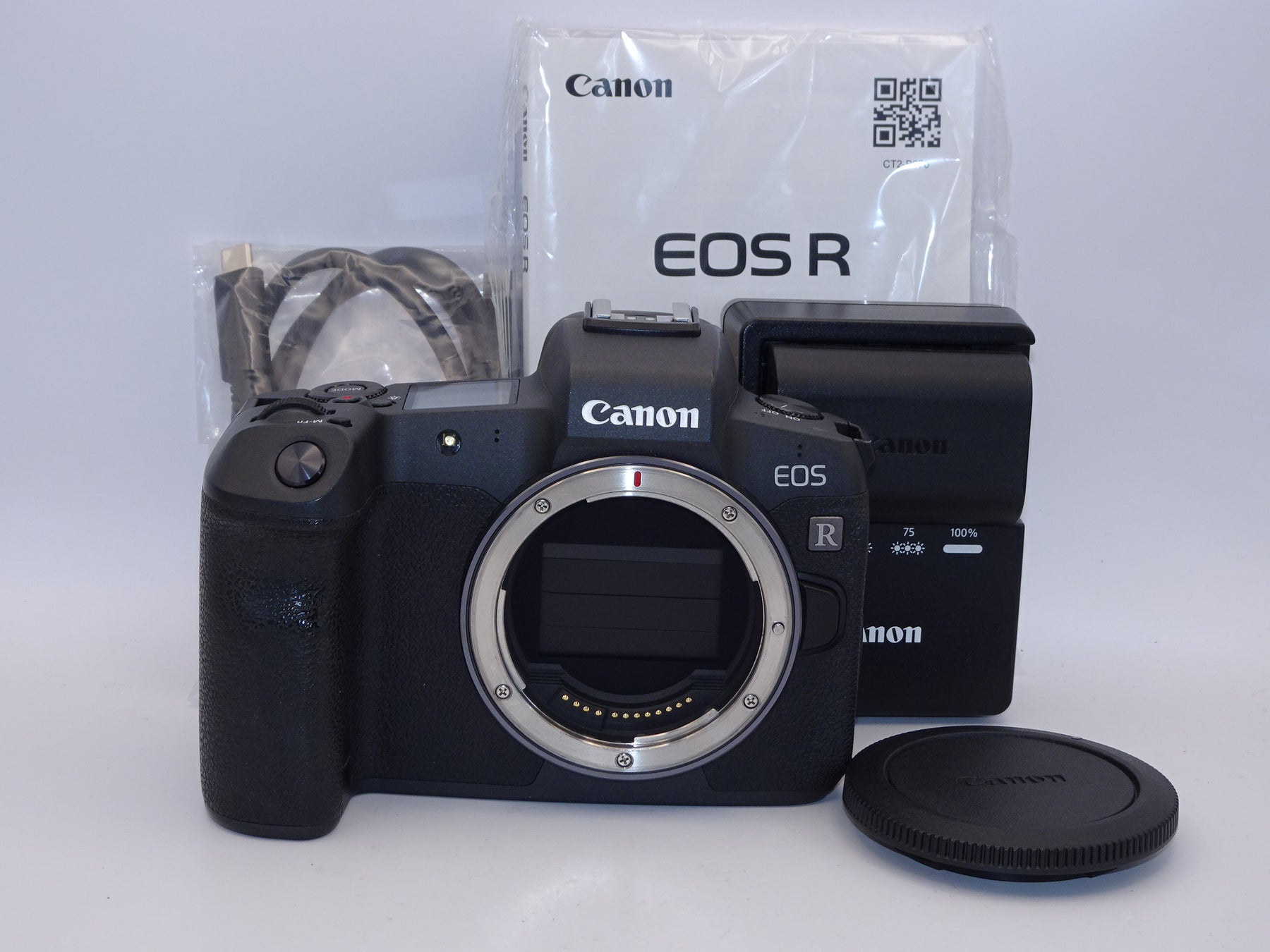 【外観特上級】Canon ミラーレス一眼カメラ EOS R ボディー EOSR