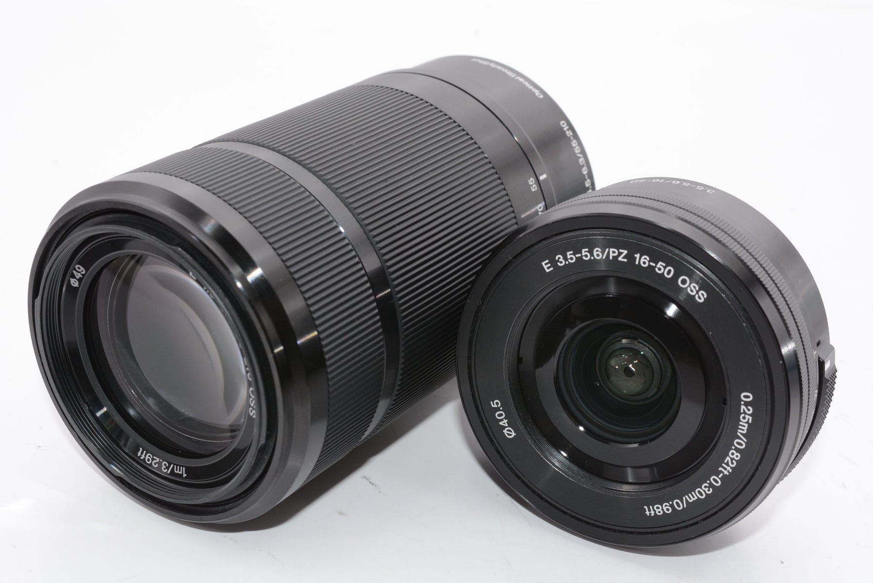 【外観特上級】ソニー ミラーレス一眼 α6400 ダブルズームレンズキット SELP1650 F3.5-5.6+SEL55210 F4.5-6.3 SEL55210 ブラック ILCE-6400Y B