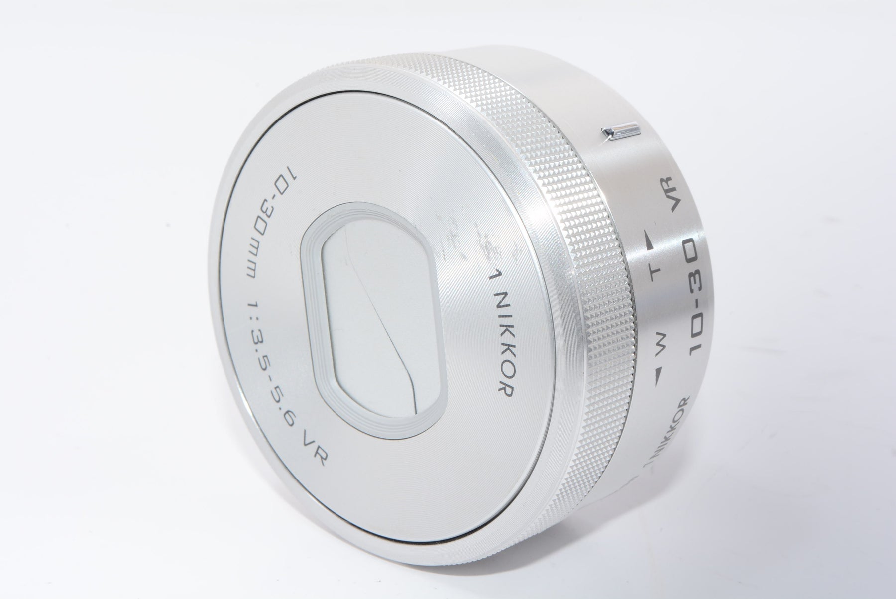 【外観並級】Nikon ミラーレス一眼 Nikon1 J5 標準パワーズームレンズキット シルバー J5HPLKSL