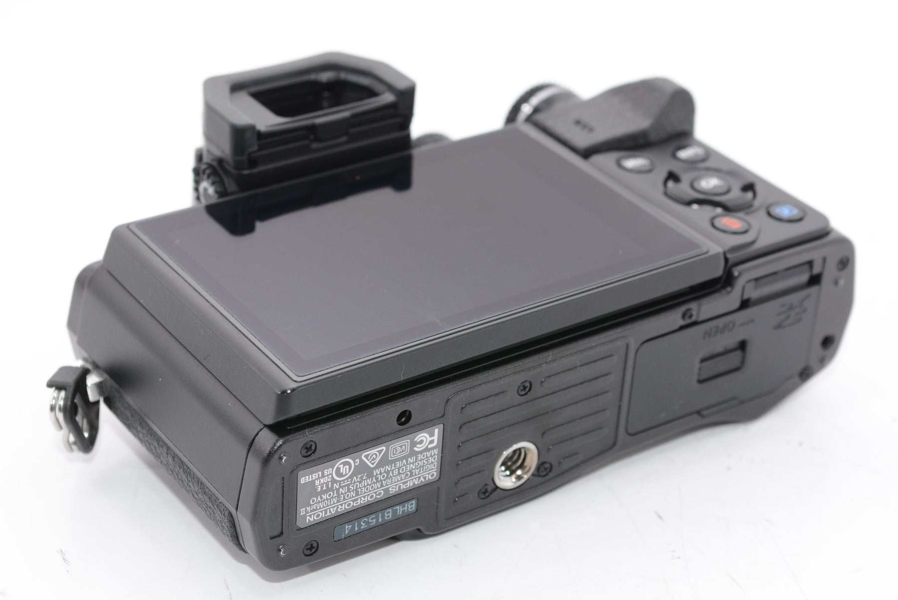 【外観特上級】OLYMPUS ミラーレス一眼 OM-D E-M10 MarkII 14-42mm EZレンズキット ブラック