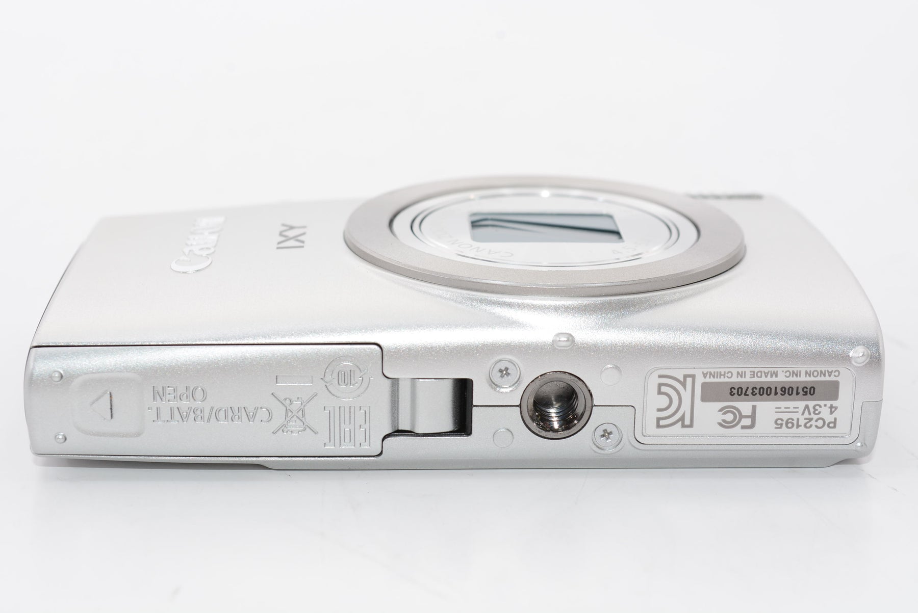 【外観特上級】Canon デジタルカメラ IXY 170 シルバー 光学12倍ズーム IXY170(SL)