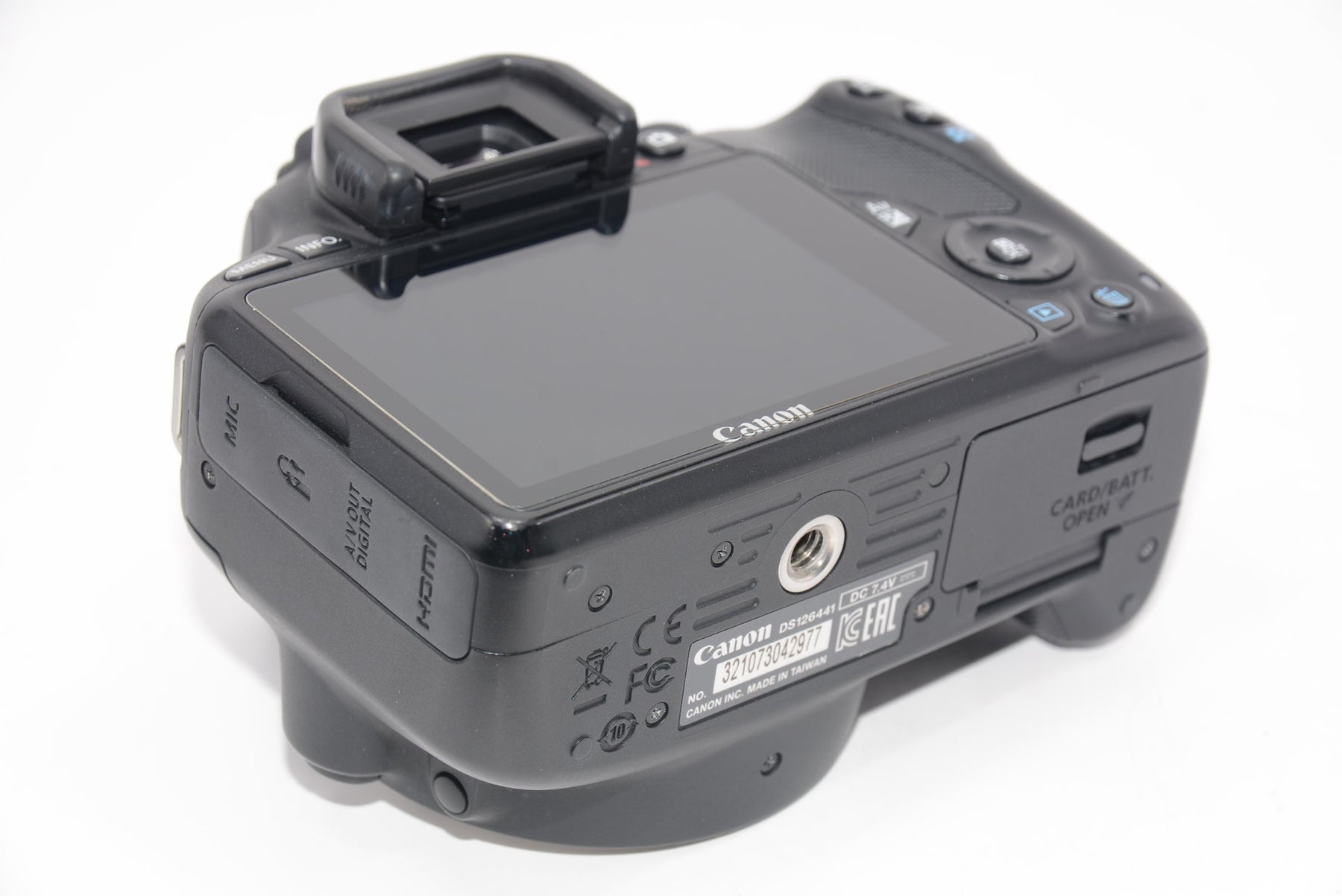 【外観特上級】Canon デジタル一眼レフカメラ EOS Kiss X7 ダブルズームキット EF-S18-55mm/EF-S55-250mm付属 KISSX7-WKIT