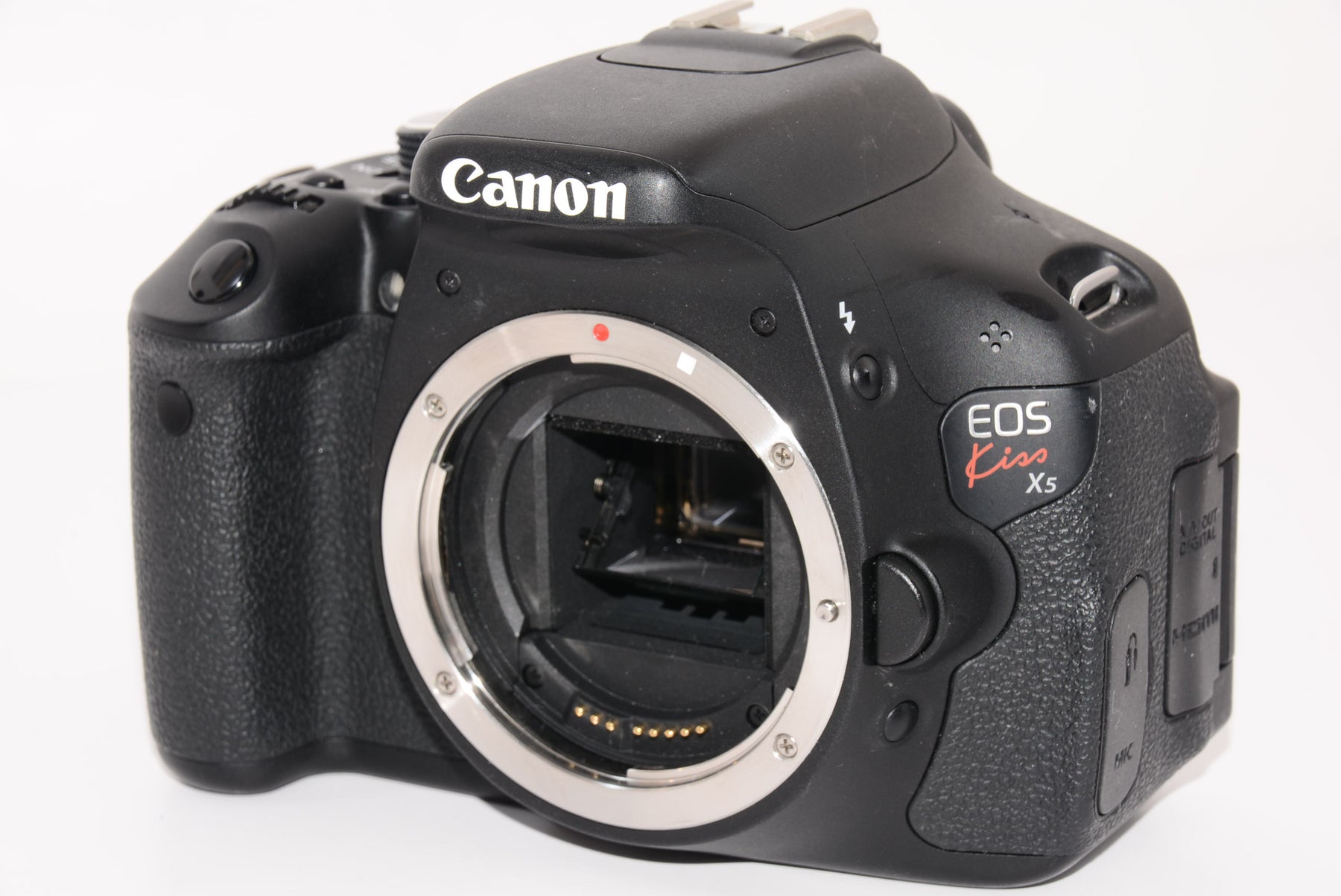 【外観特上級】Canon デジタル一眼レフカメラ EOS Kiss X5 ダブルズームキット EF-S18-55mm/EF-S55-250mm付属 KISSX5-WKIT