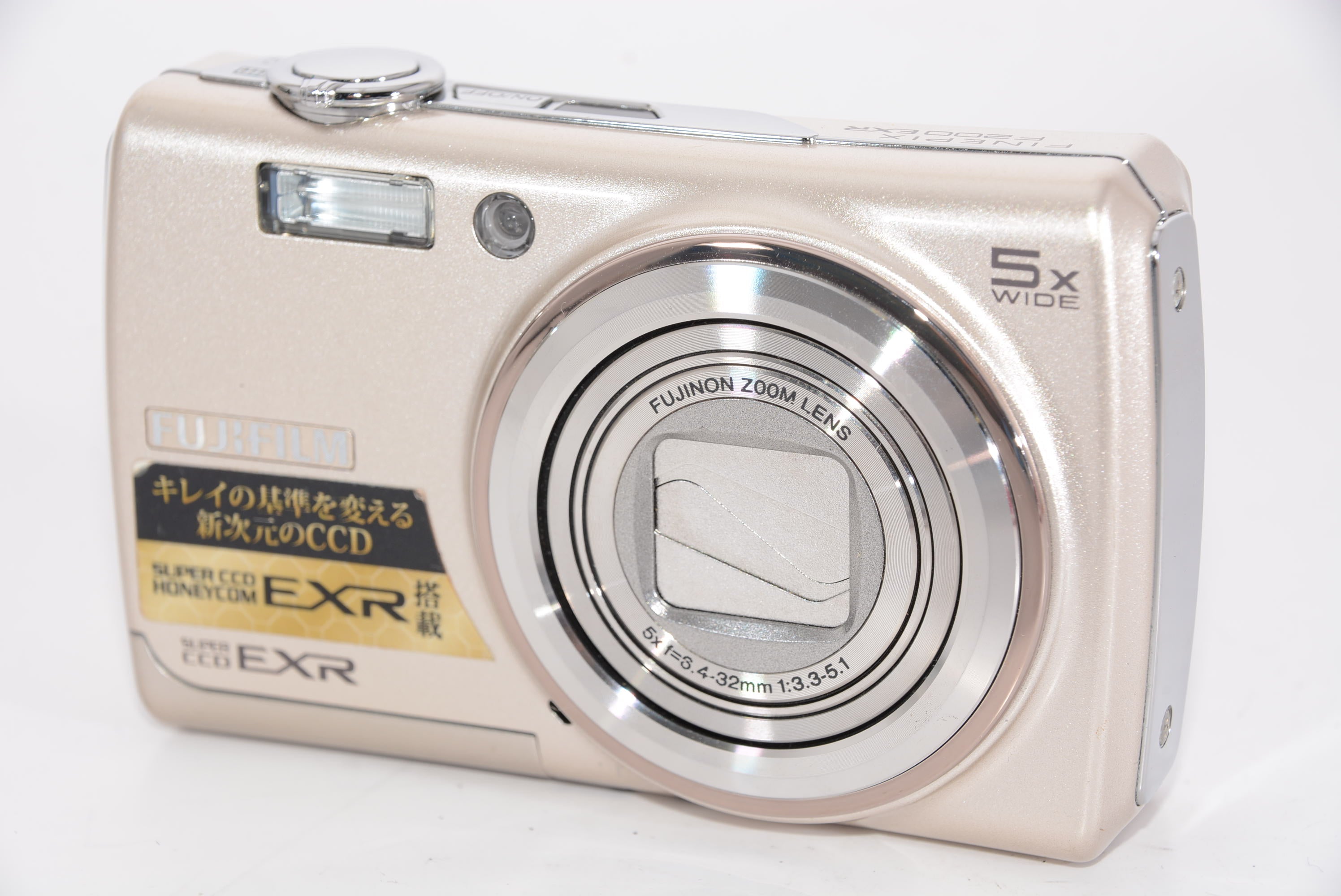 外観特上級】FUJIFILM デジタルカメラ FinePix F200 EXR シルバー FX