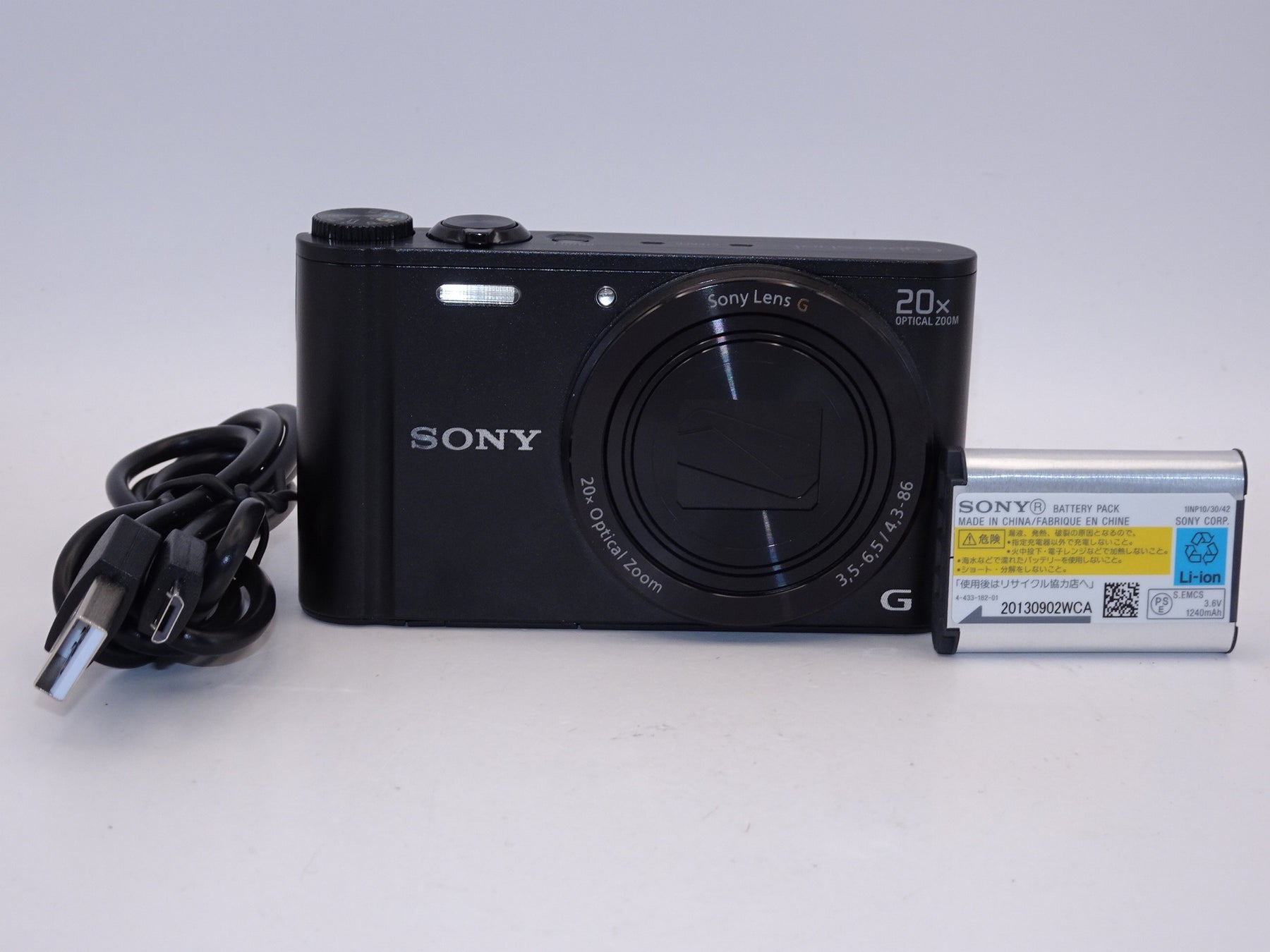 【外観特上級】SONY Cyber-shot WX300 ブラック DSC-WX300(B)