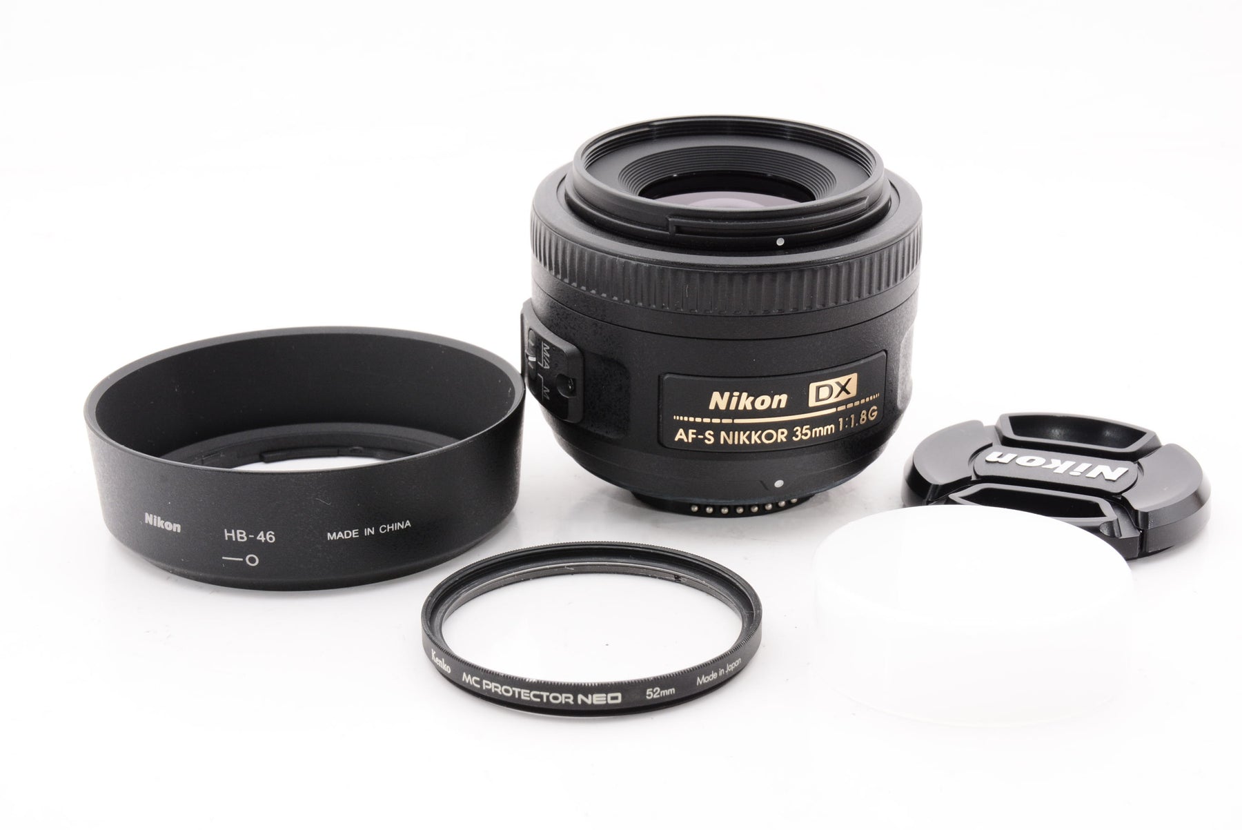 【外観特上級】Nikon 単焦点レンズ AF-S DX NIKKOR 35mm f/1.8G ニコンDXフォーマット専用